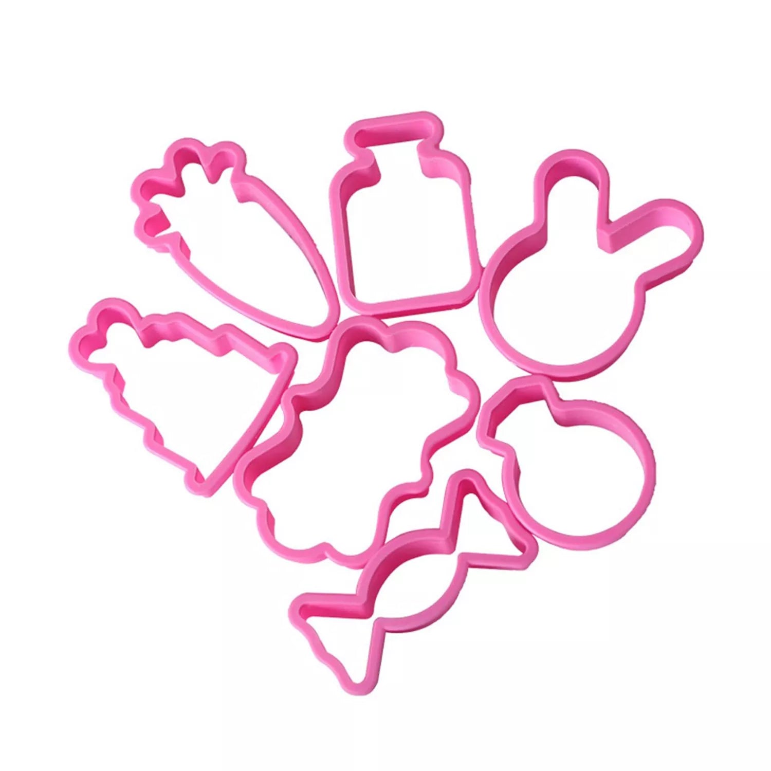Animal, Candy, Number Fondant Cookie Cutter Set Mold