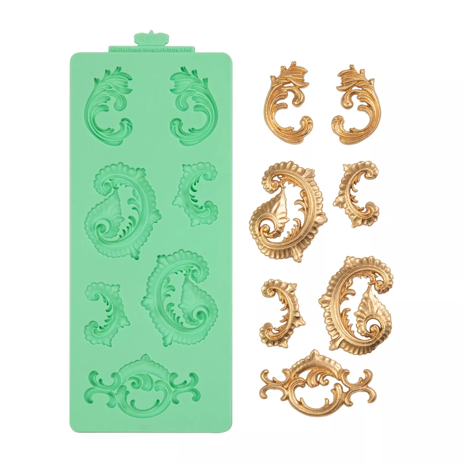 European-style Retro Border Silicone Mold