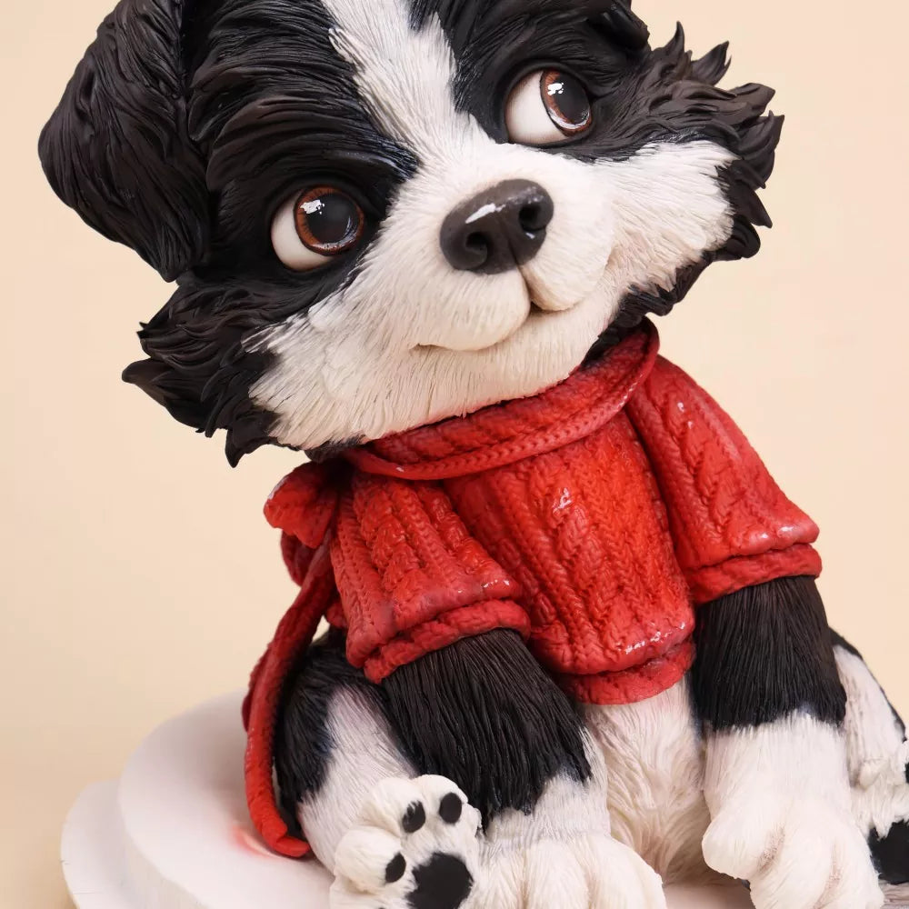 3D Fondant Smiling Puppy Making Course