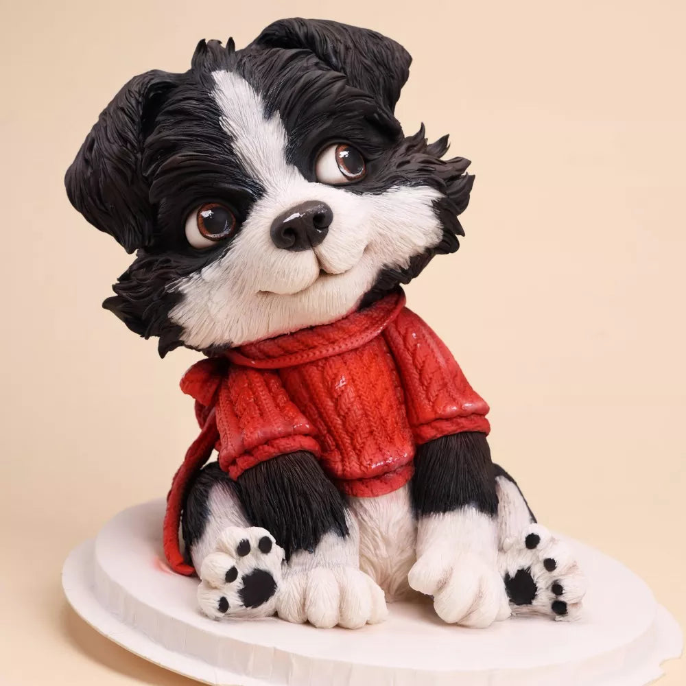 3D Fondant Smiling Puppy Making Course
