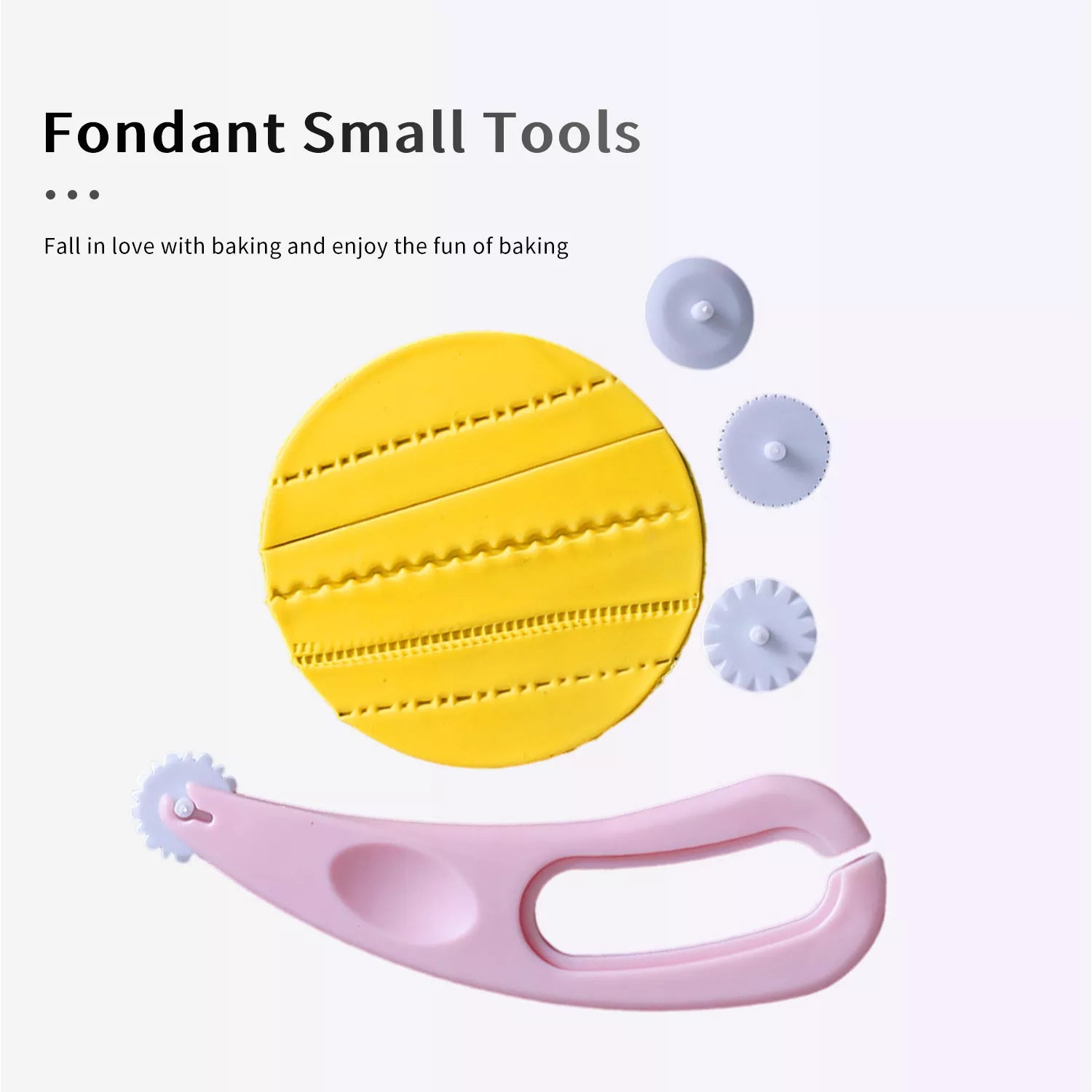 4pcs Set, Cutting and Edging Roller Cutter