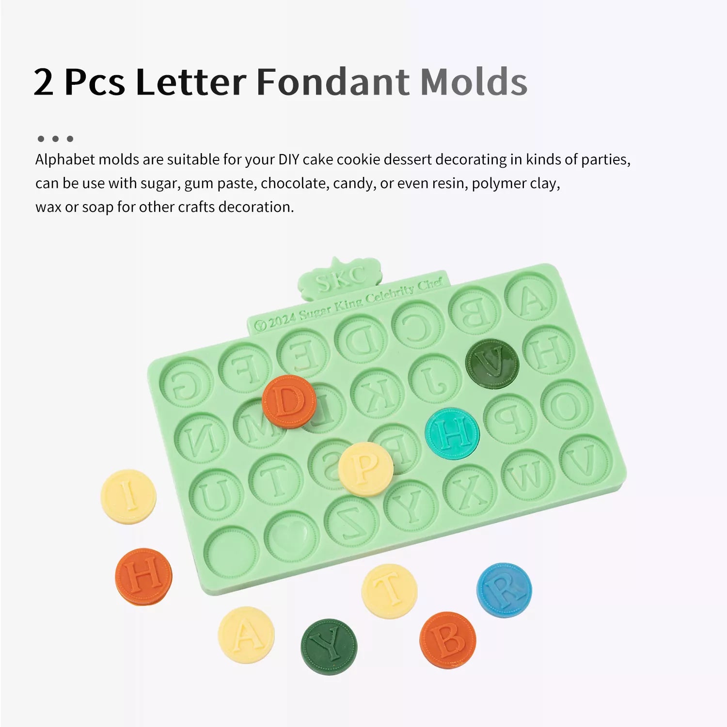 A-Z 26 Letters Silicone Mold