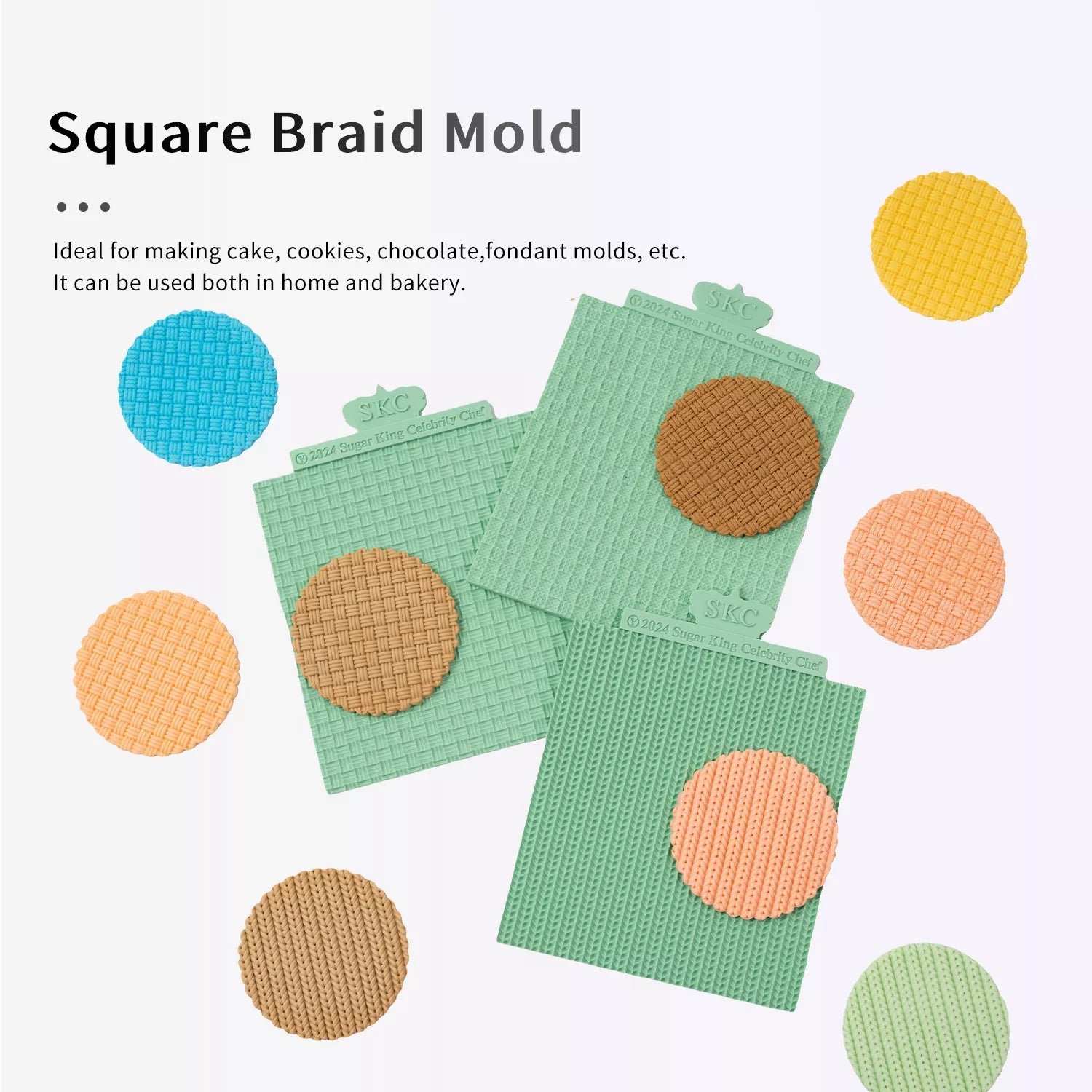 Woven Pattern Silicone Mold