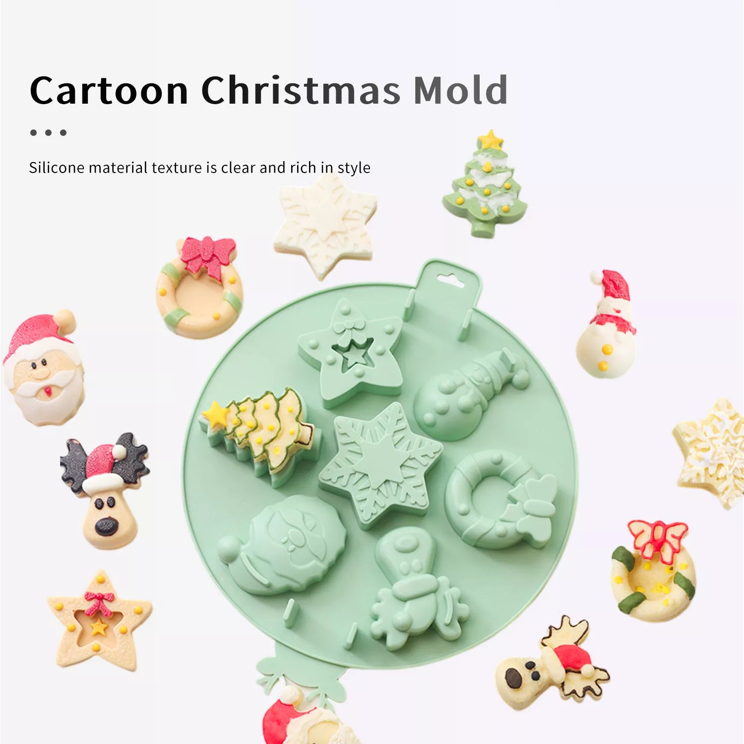 Cartoon Round Cake Mold