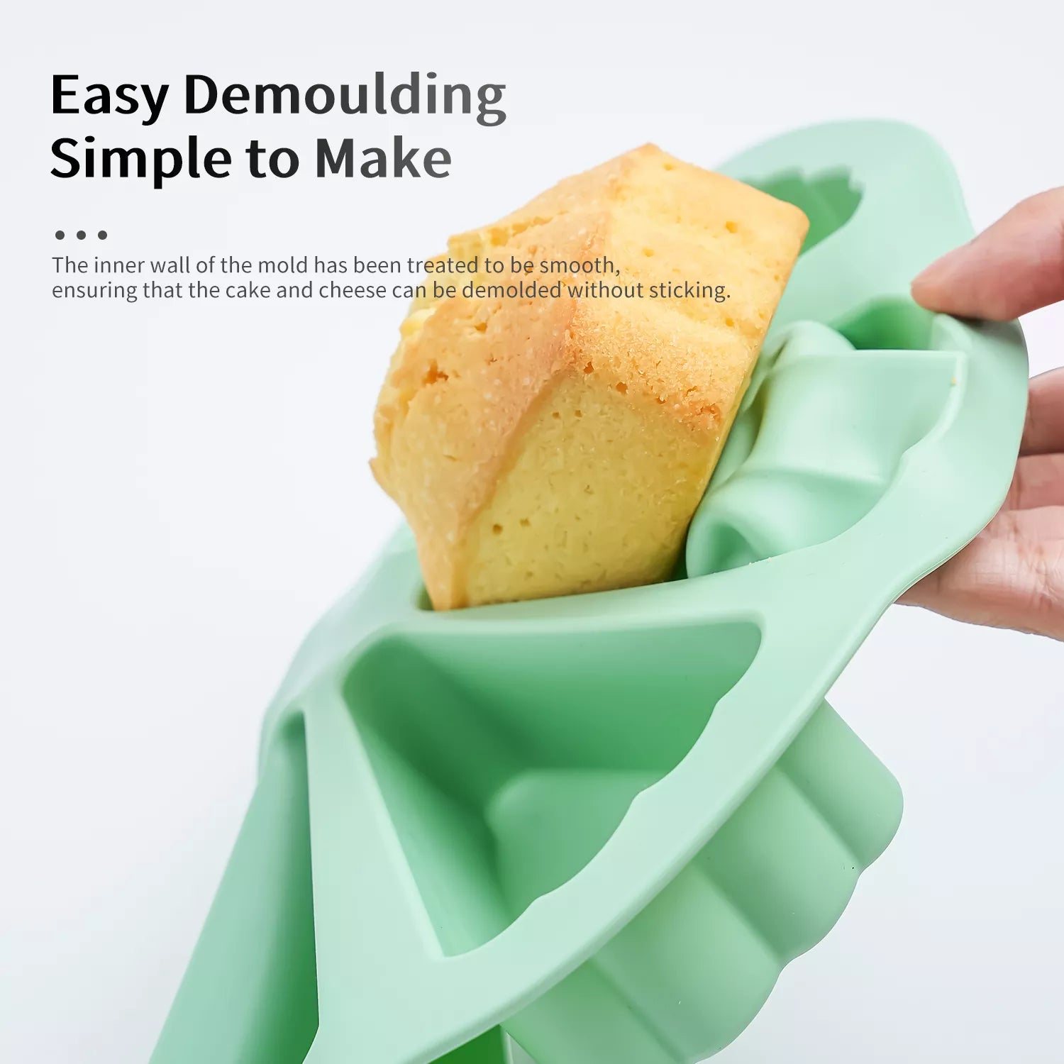 8-Cavity Cheese Silicon Mold