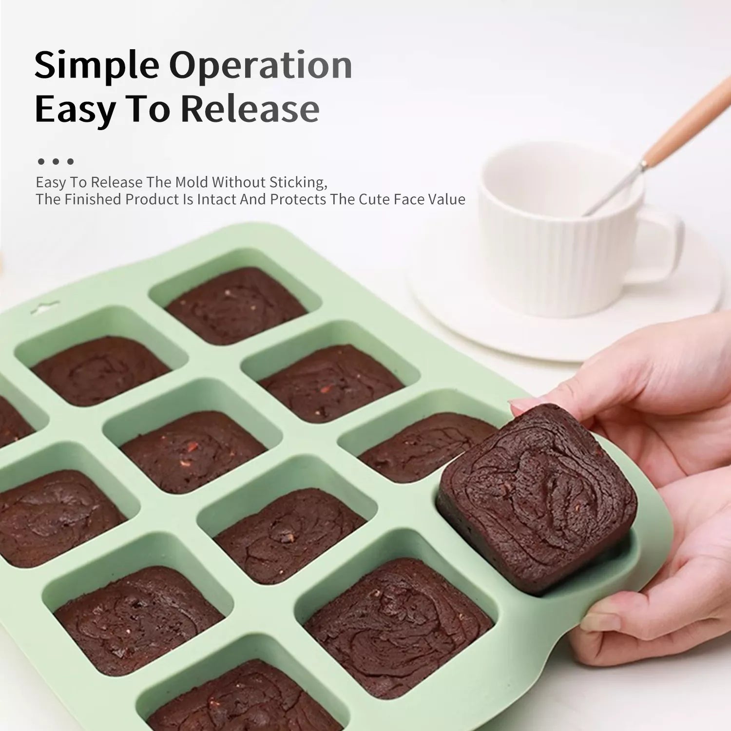 Silicone Brownie Pan