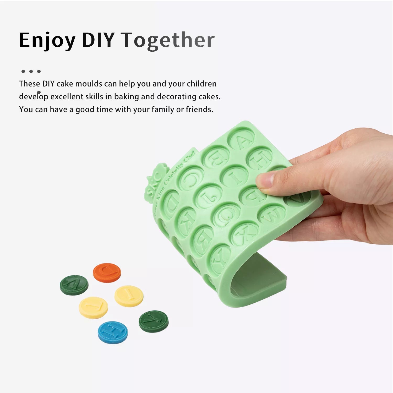 A-Z 26 Letters Silicone Mold