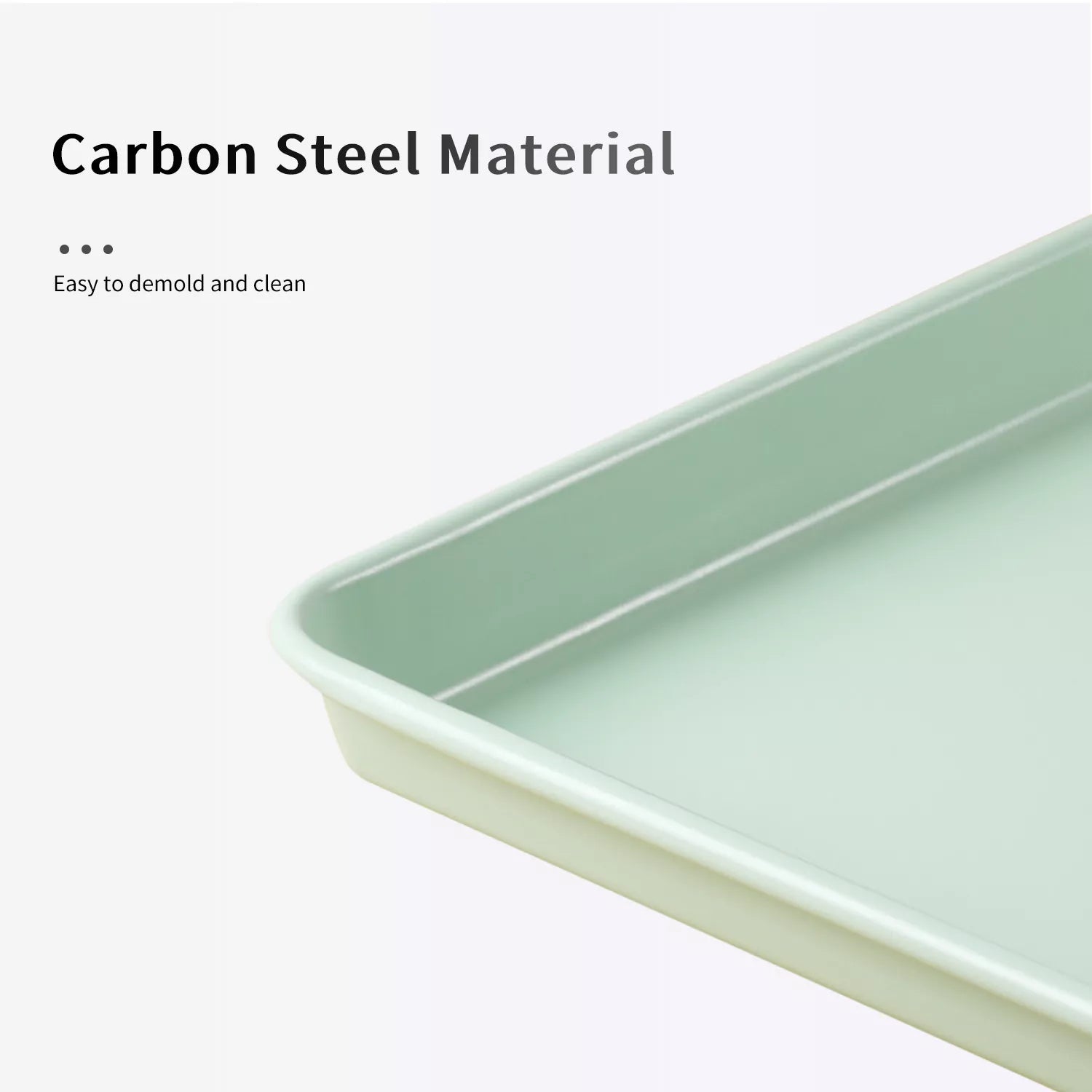 Square Carbon Steel Baking Pan