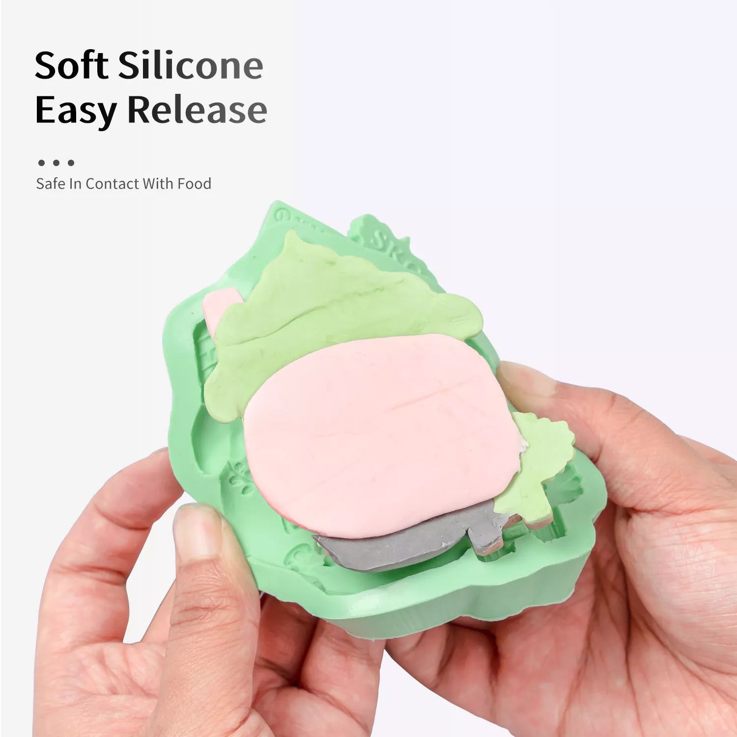 Cartoon Mushroom House Silicone Mold