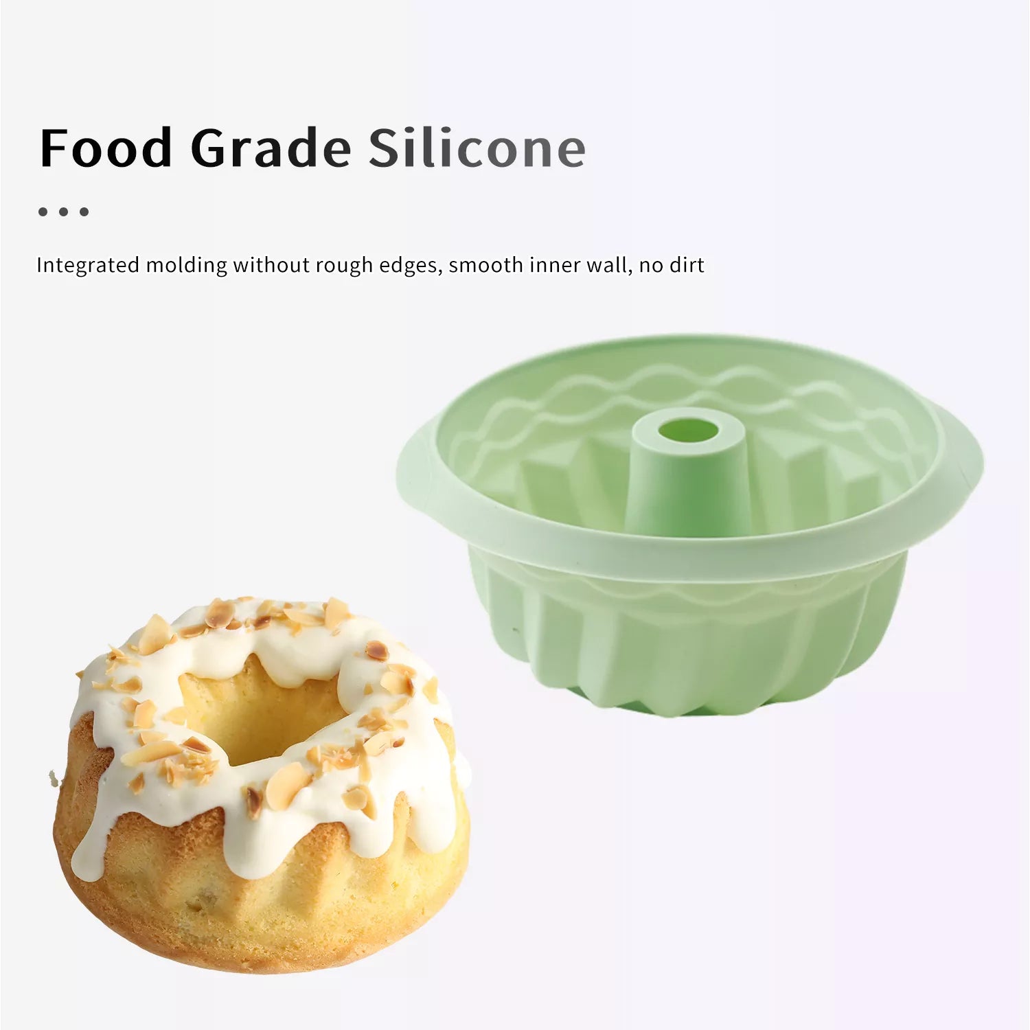Chiffon Platinum Silicone Cake Mold