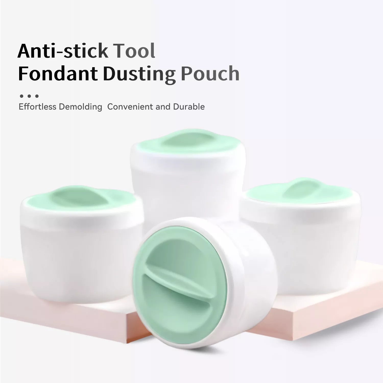 Anti-stick Powder Puff for Fondant Baking and Modeling