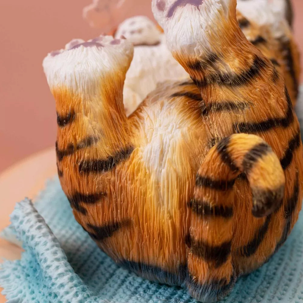 3D Fondant Playful Little Tiger Making Course