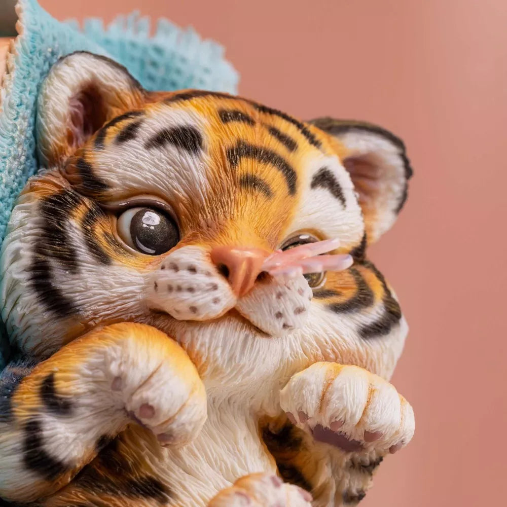 3D Fondant Playful Little Tiger Making Course