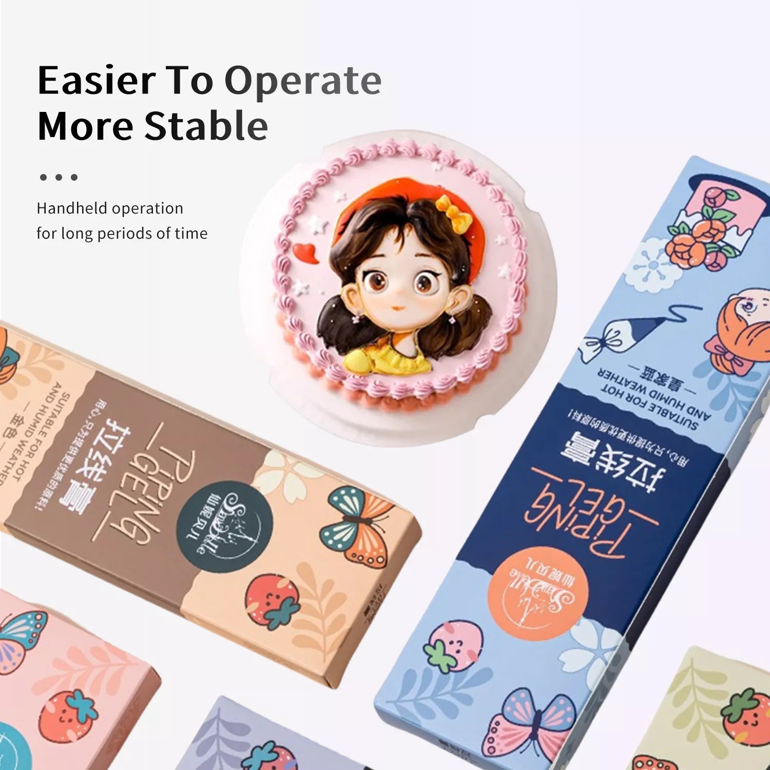 Cake Decoration Icing Pull-Line Paste