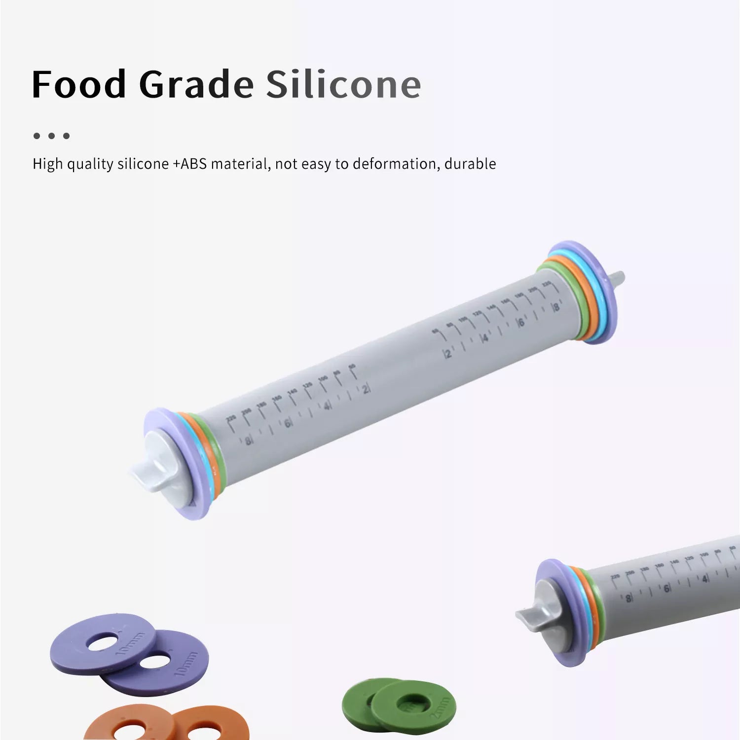 Silicone Flour Rolling Pin