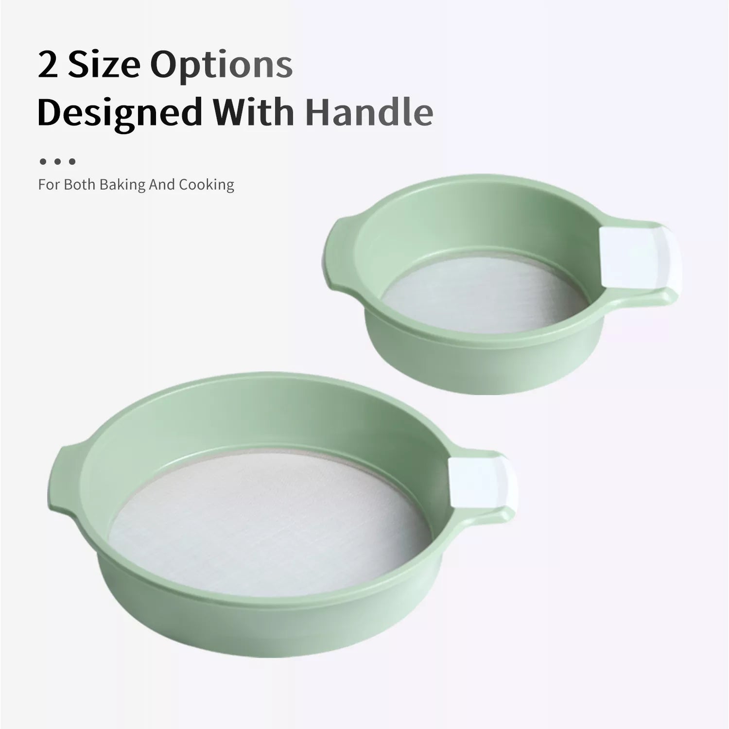 Powder Sieve with Handle