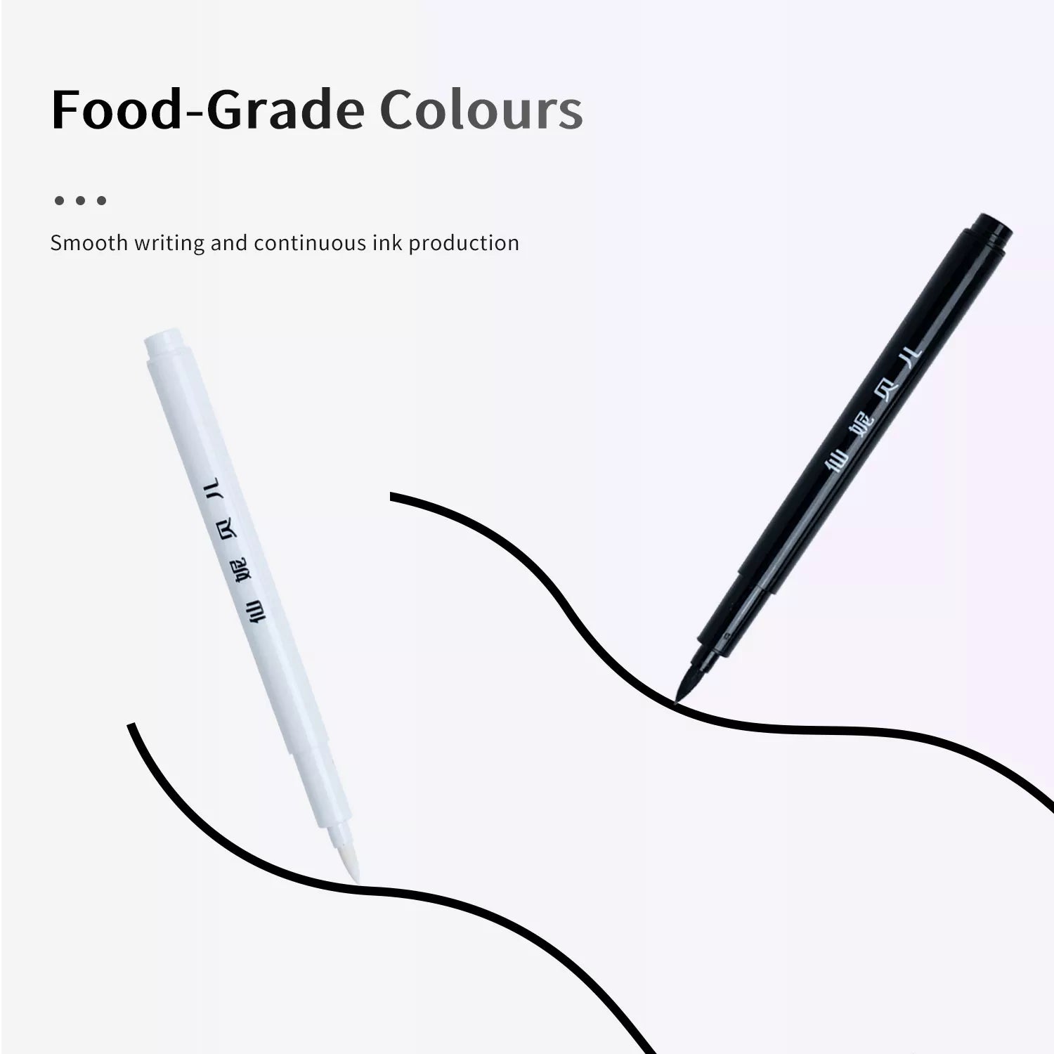 High-grade Food-grade Soft-bristle Pigment Pen