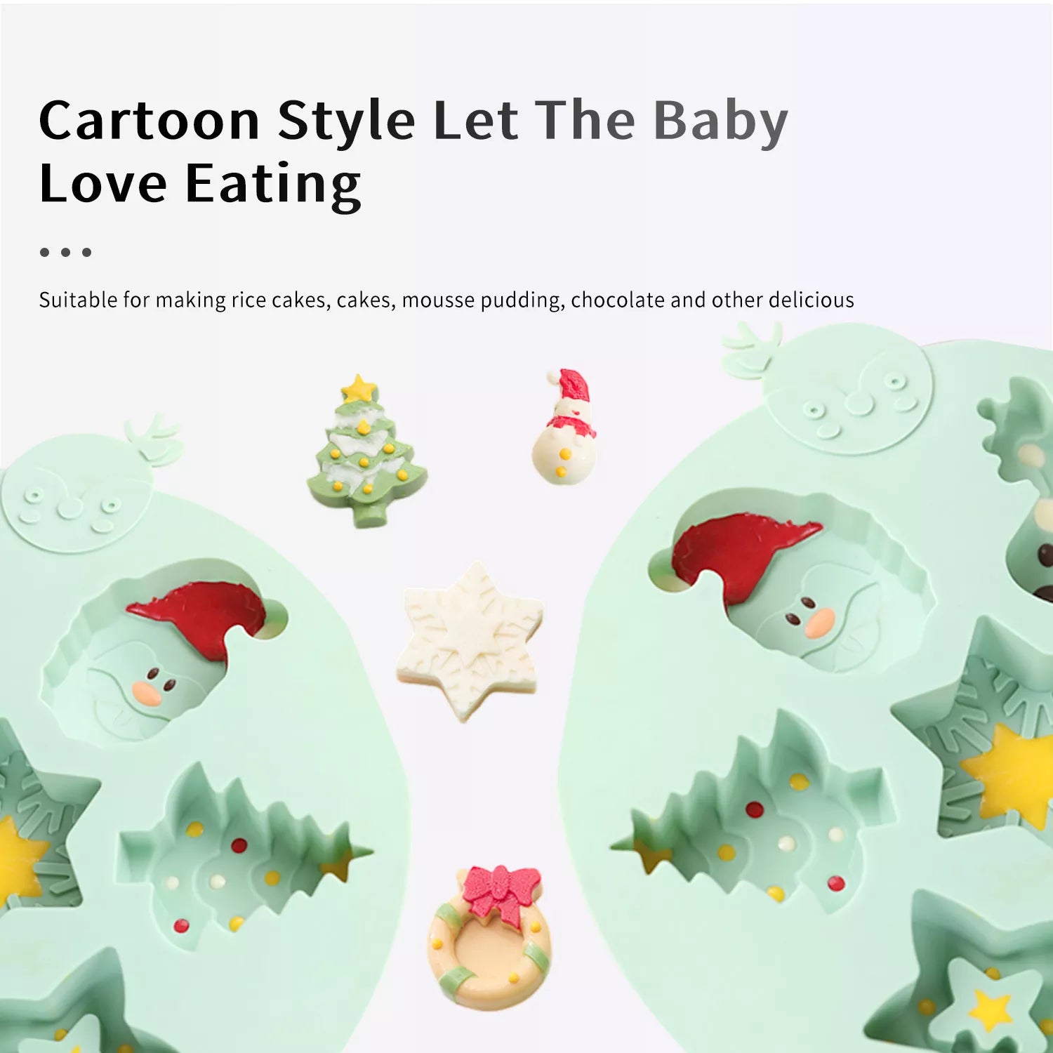 Cartoon Round Cake Mold