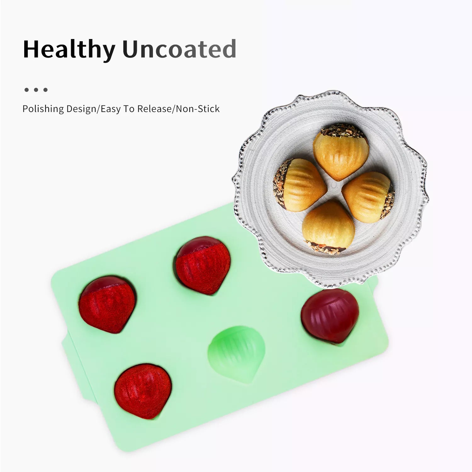 Silicone Chestnut Cake Mold