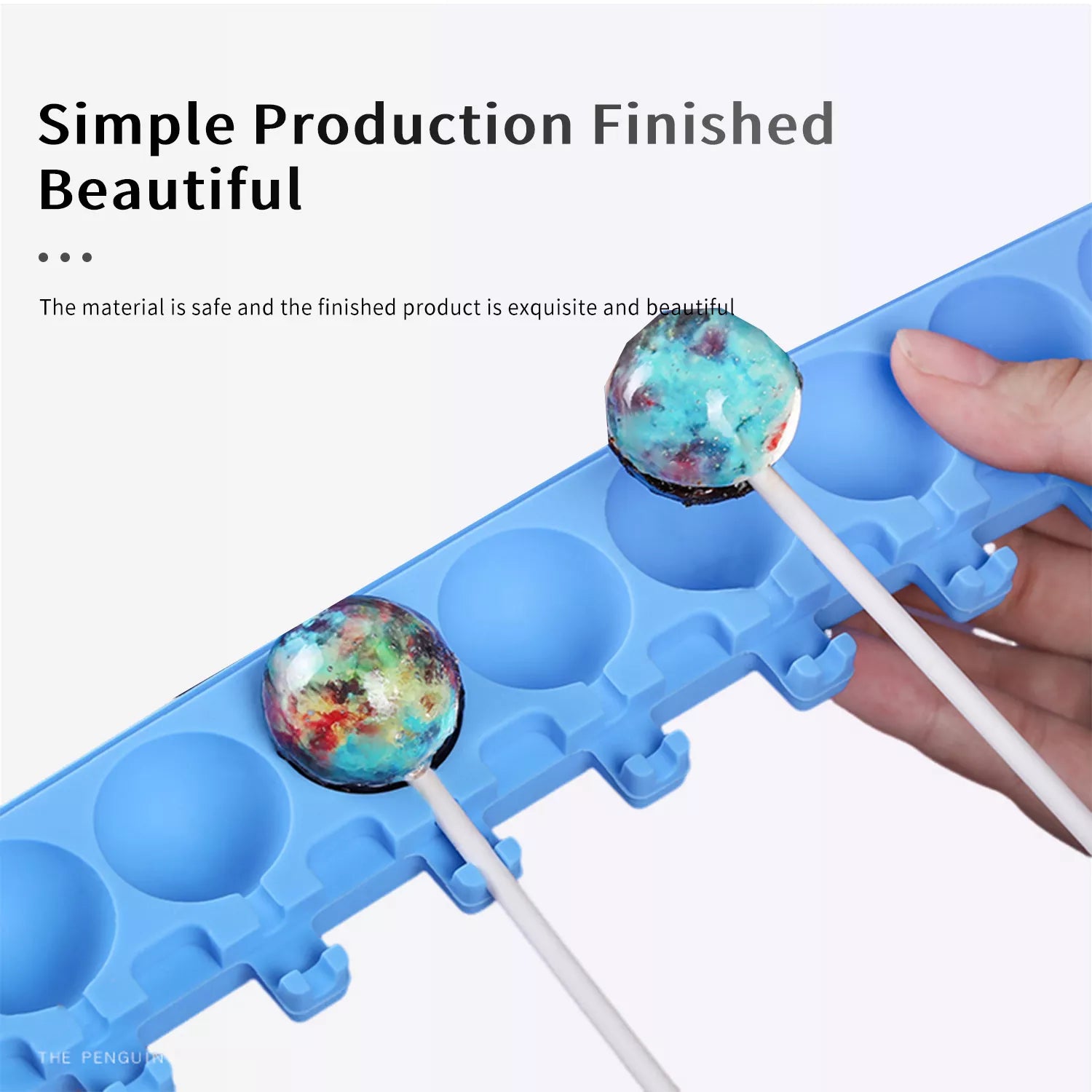 Starry Lollipop Silicone Mold