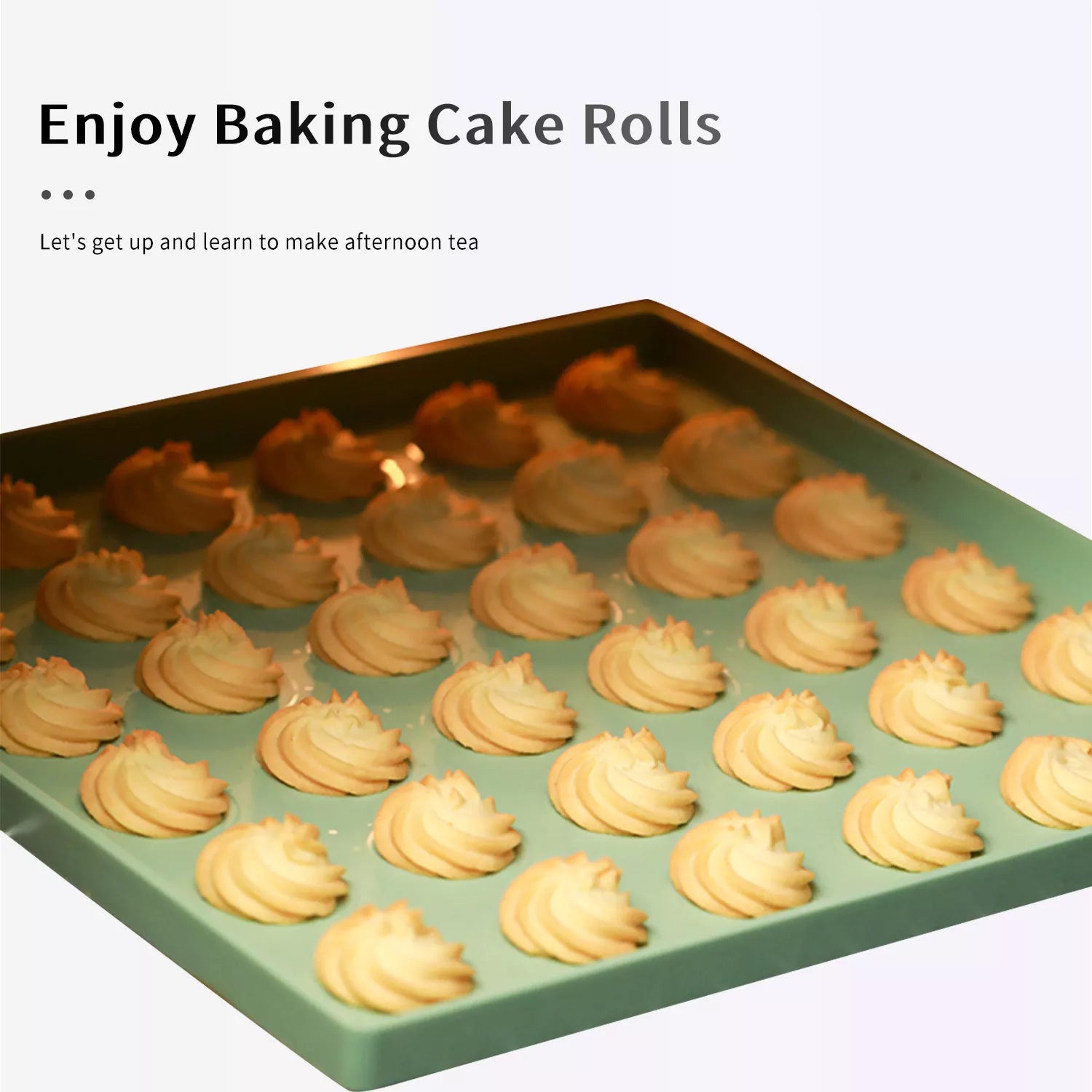 Square Carbon Steel Baking Pan Silicone Mold