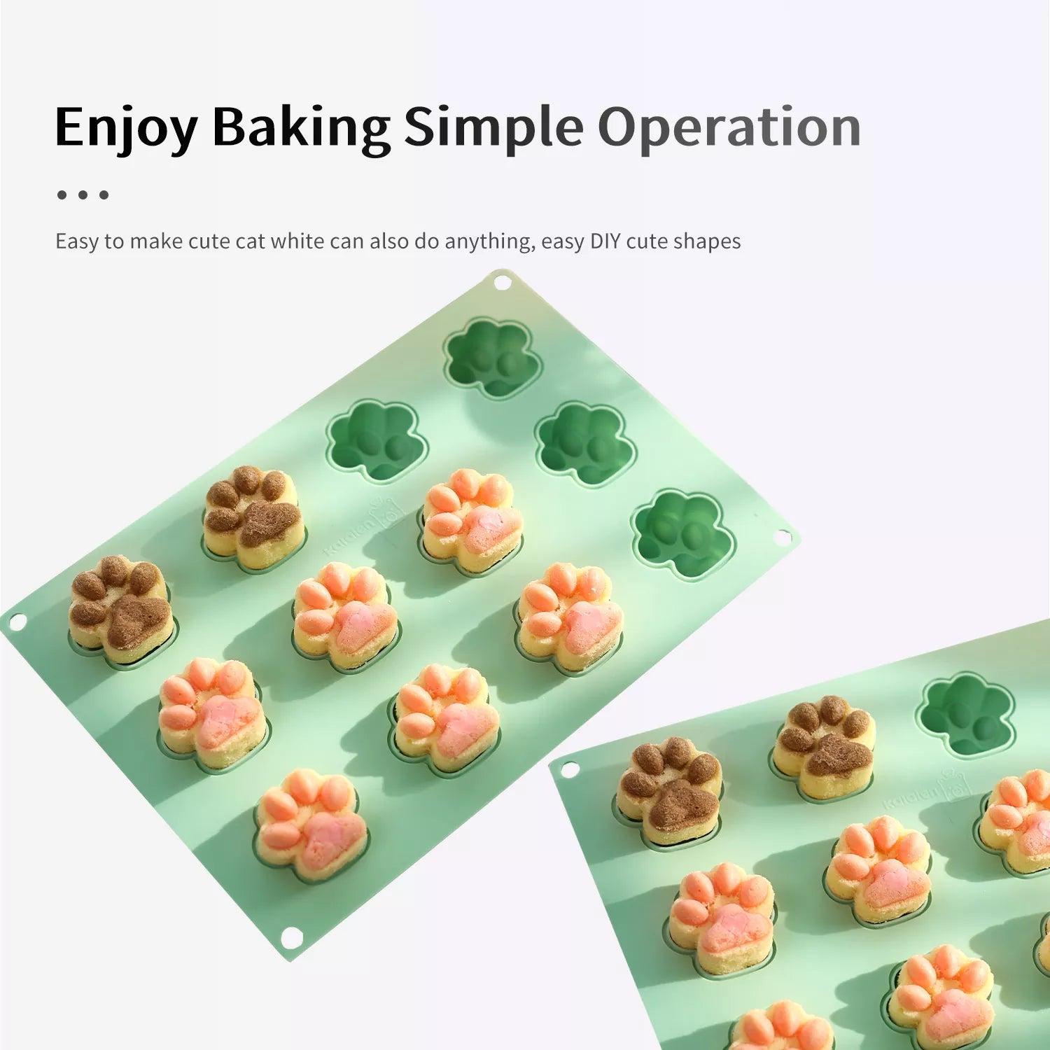 Cat Paws Cake Mold