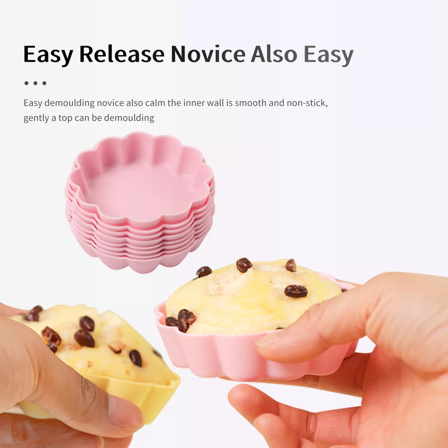 Single-Cup Muffin Cup Silicone Mold