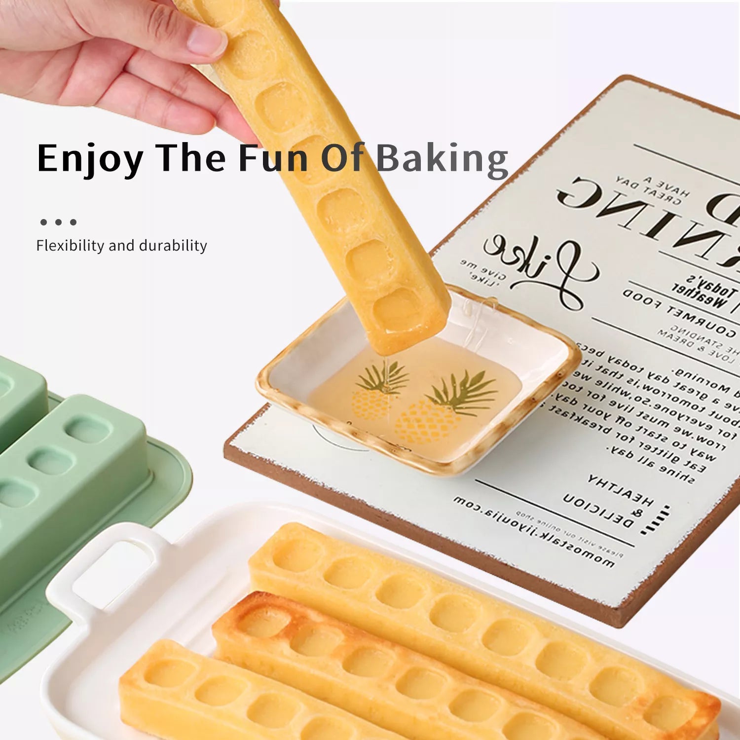 Rectangle Waffle Mold