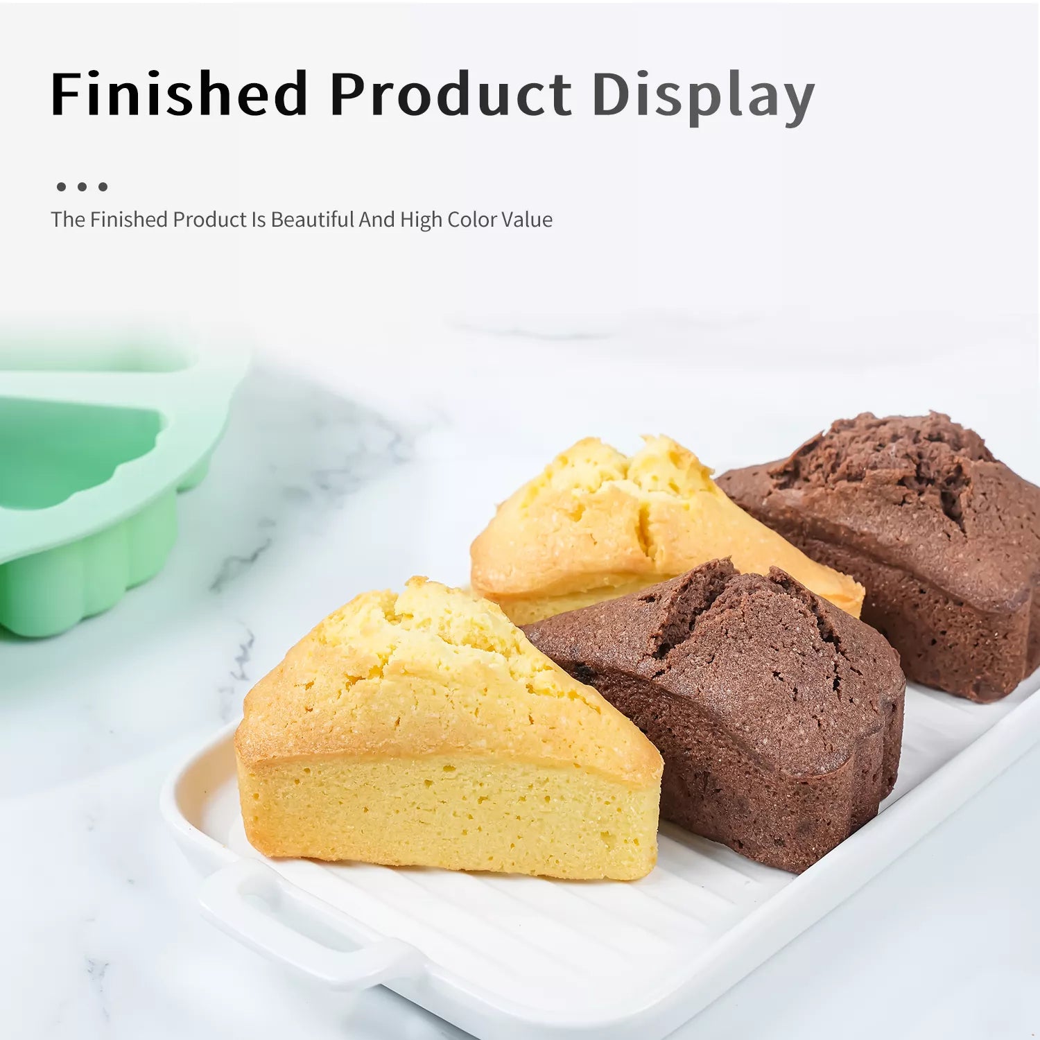 8-Cavity Cheese Silicon Mold