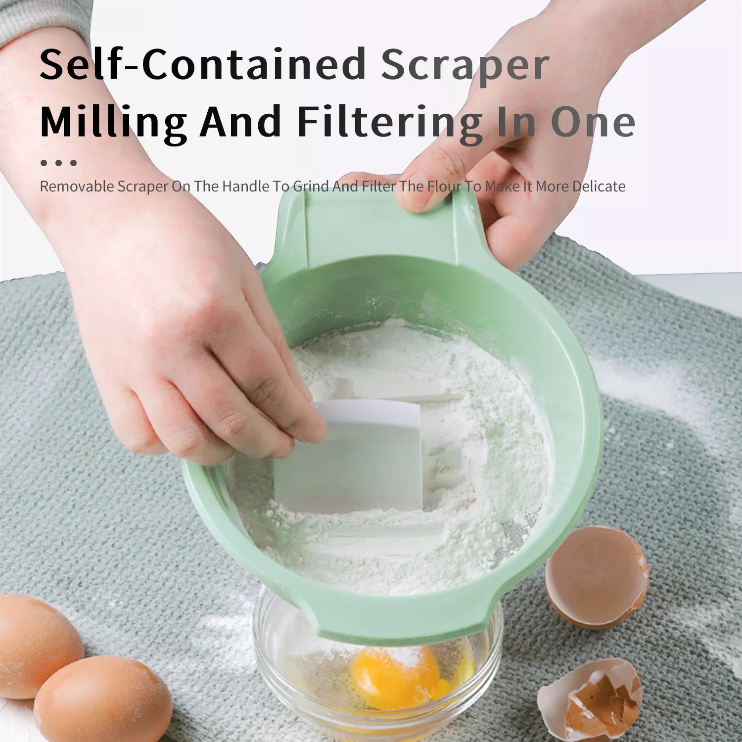 Powder Sieve with Handle