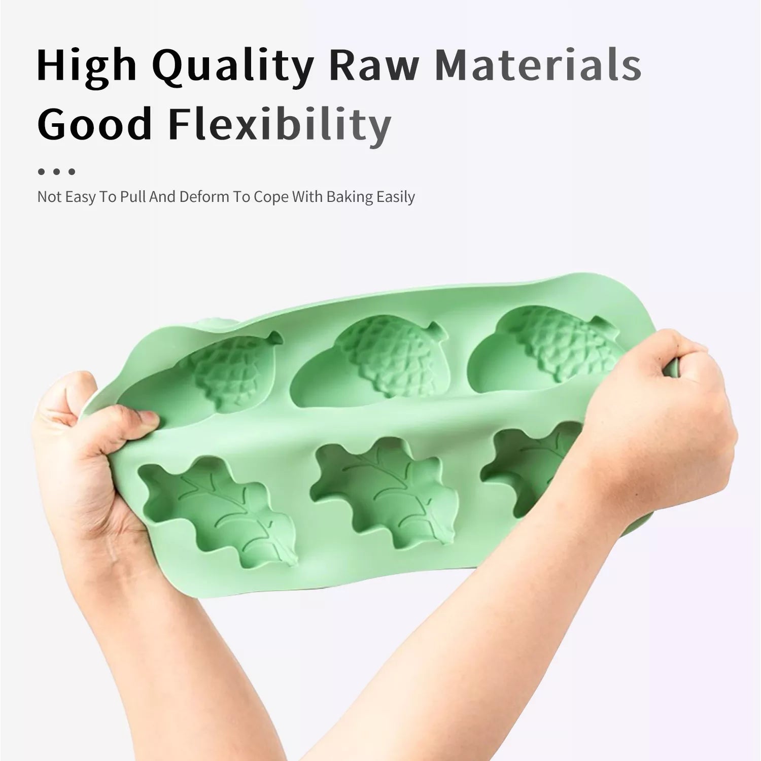 Leaf and Nut Cake Mold