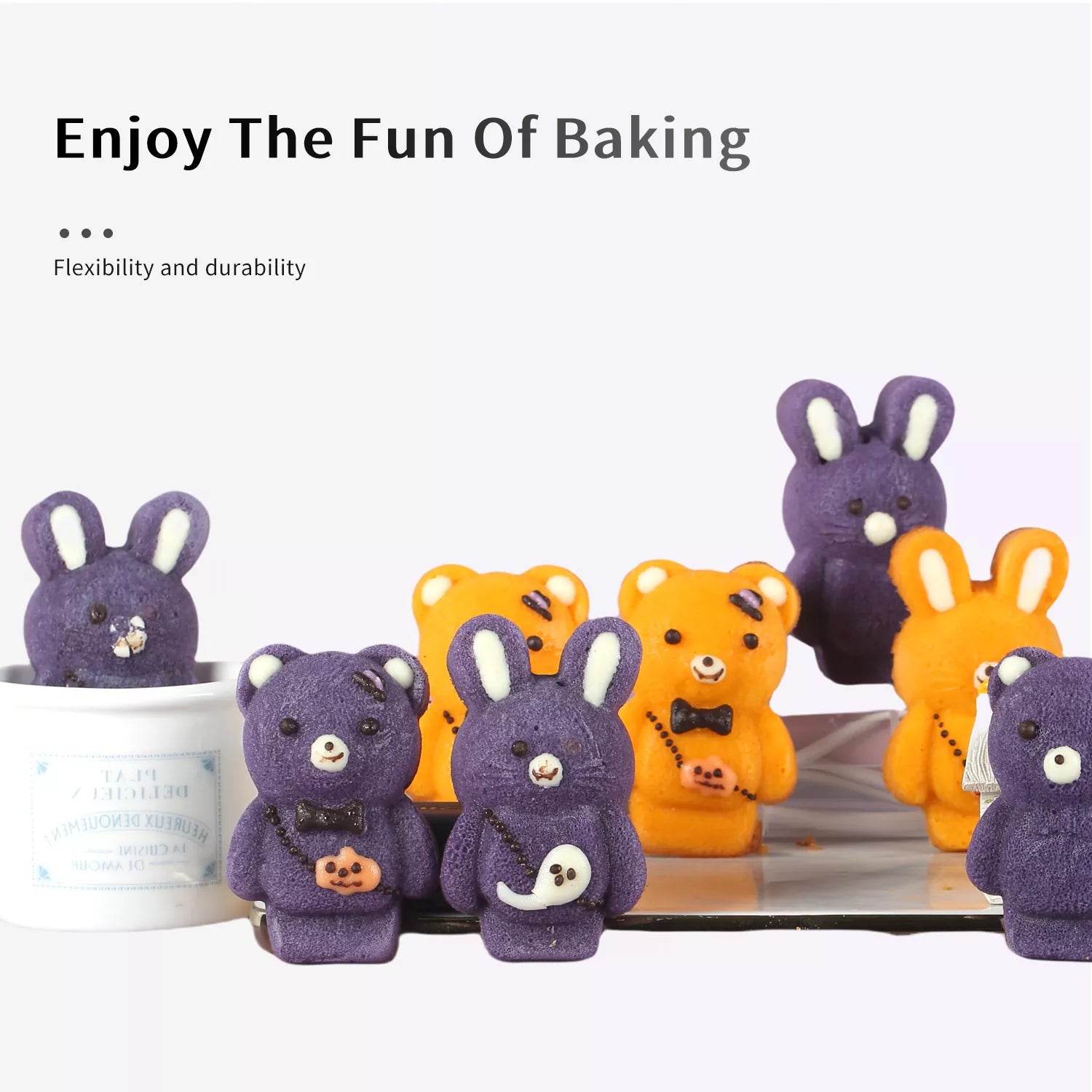 Bunny and Bear Cake Mold
