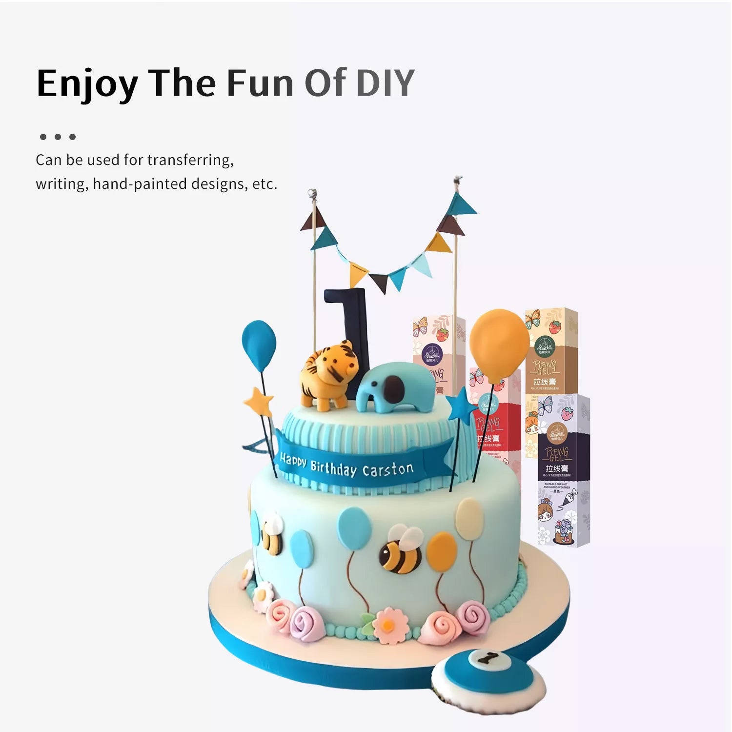 Cake Decoration Icing Pull-Line Paste