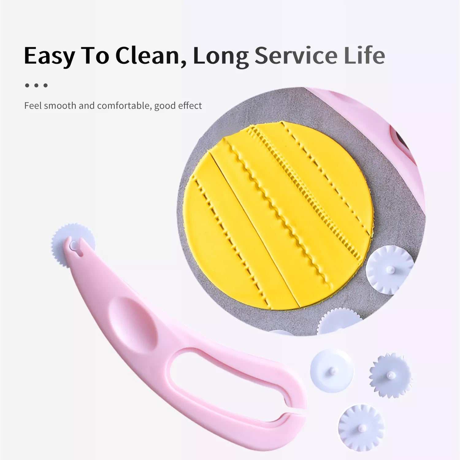 4pcs Set, Cutting and Edging Roller Cutter