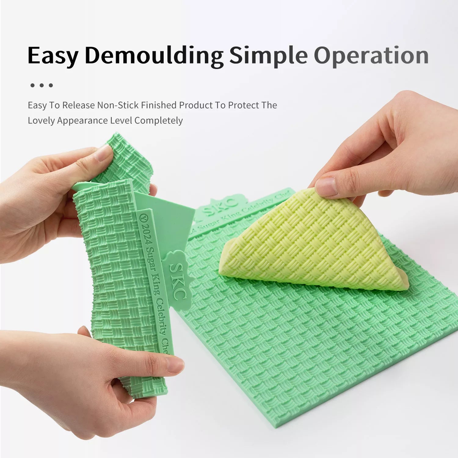 Woven Pattern Silicone Mold