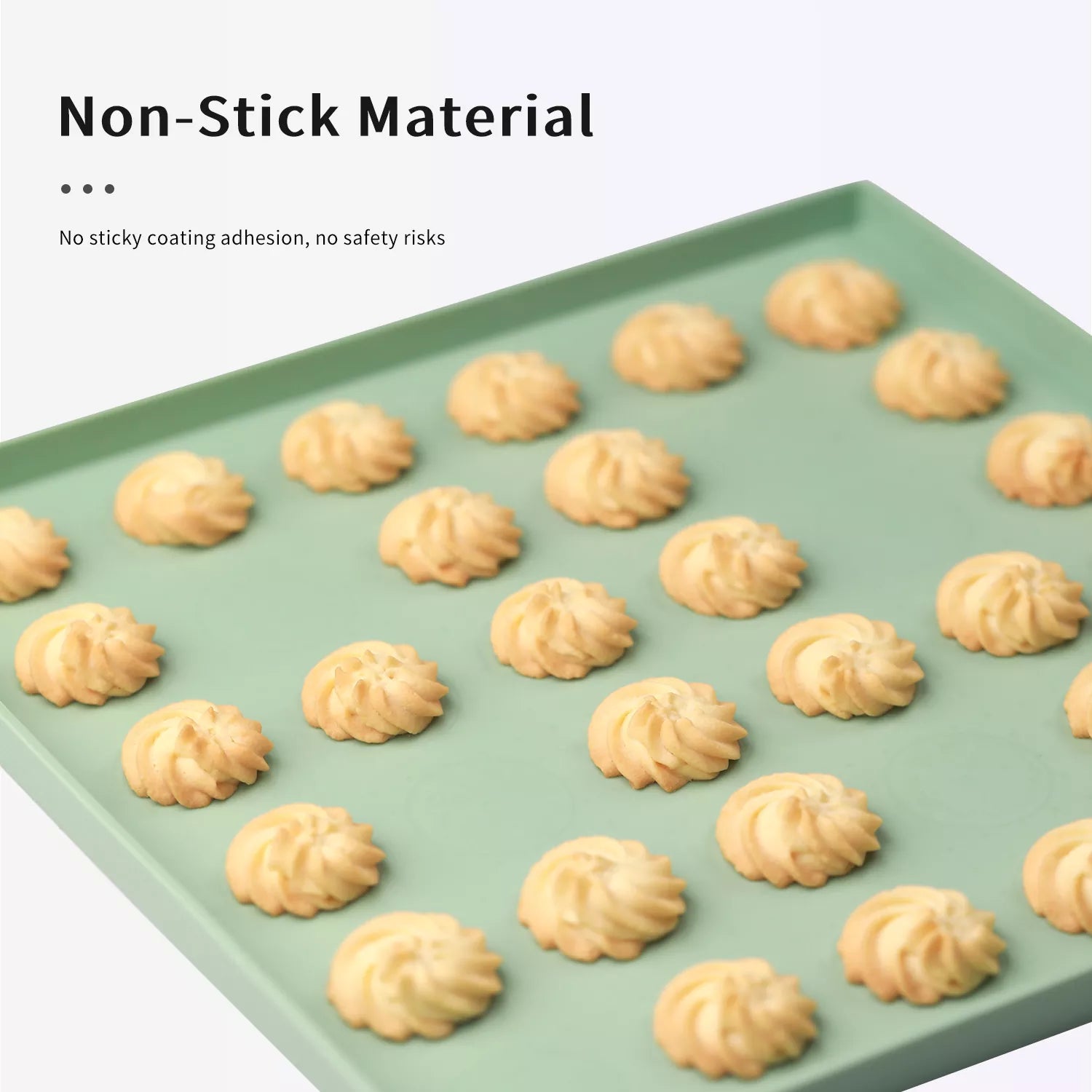 Square Carbon Steel Baking Pan Silicone Mold