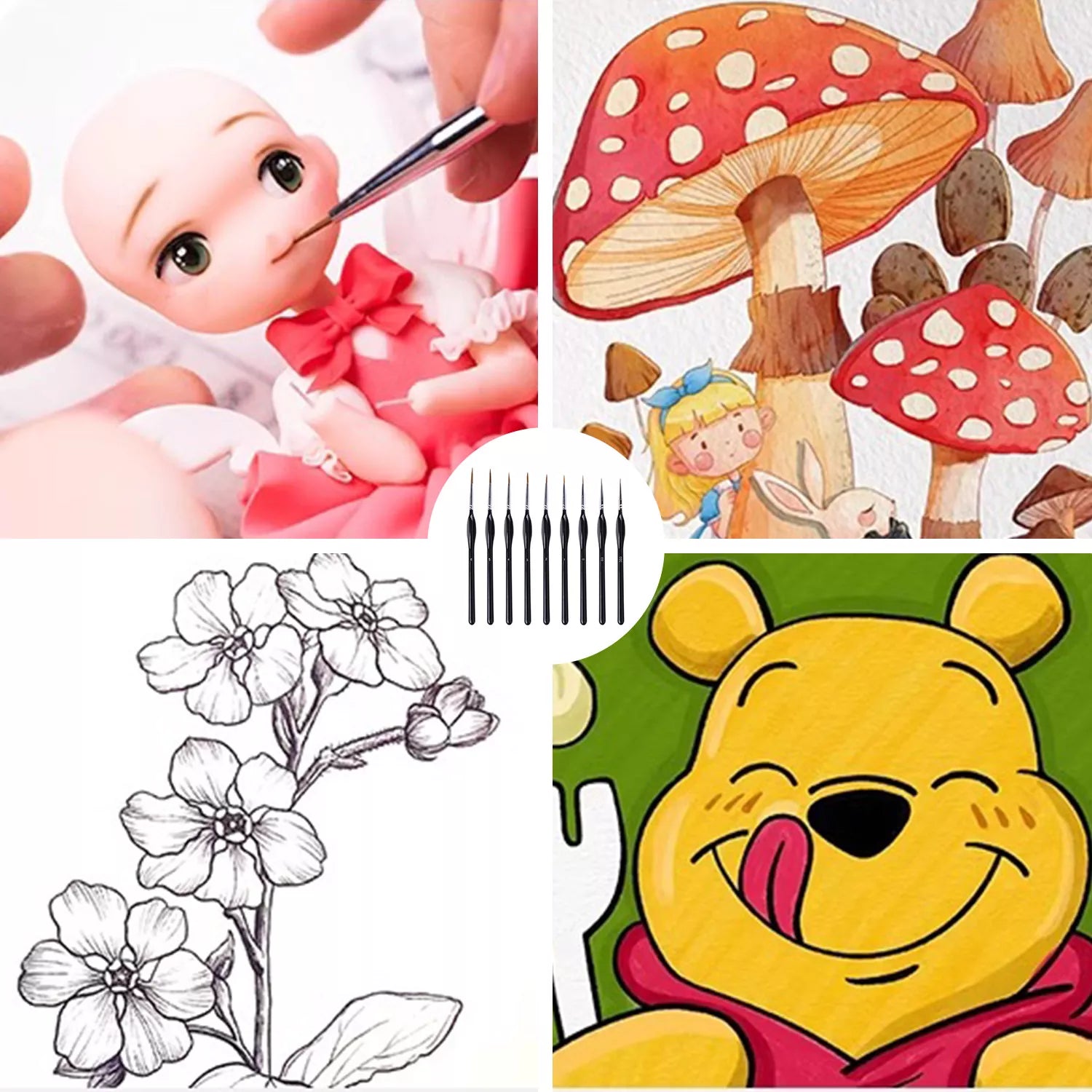 Cake Decoration 9-Piece Set of Outlining Pens