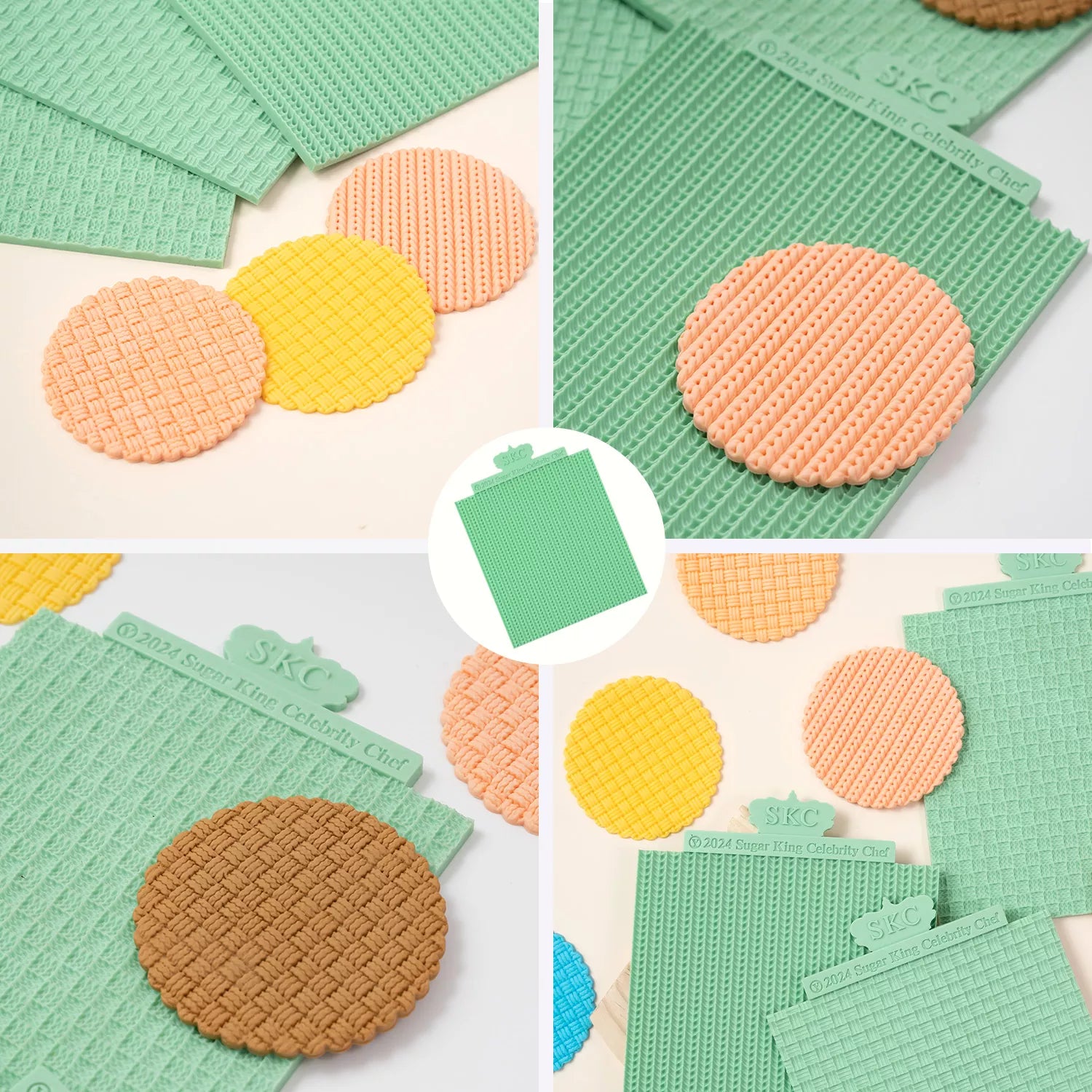 Woven Pattern Silicone Mold