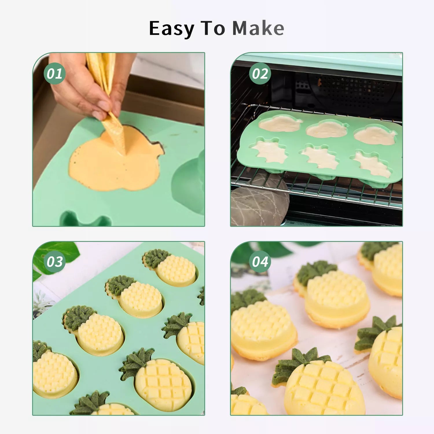 Pineapple Cake Mold