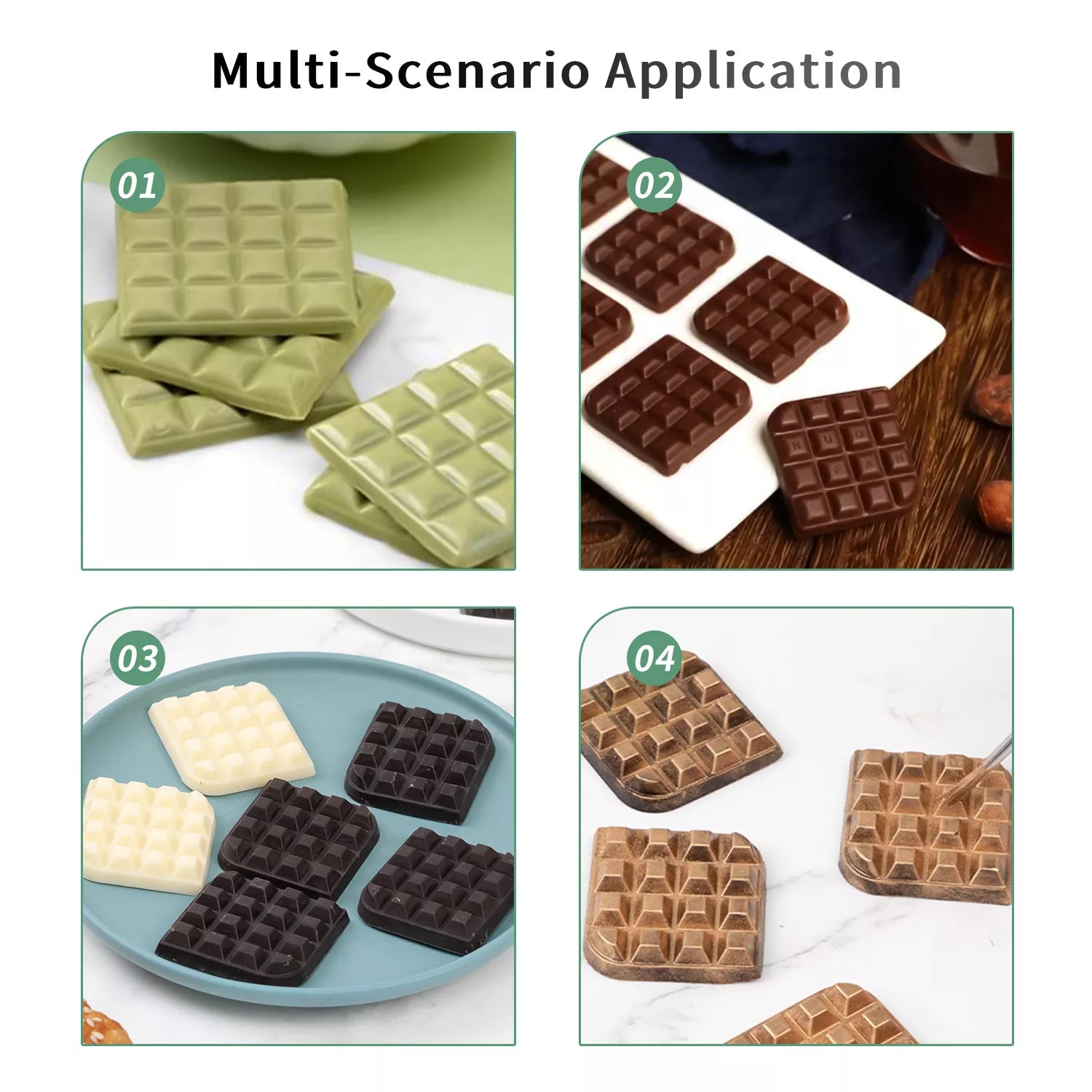 Square Waffle Mold
