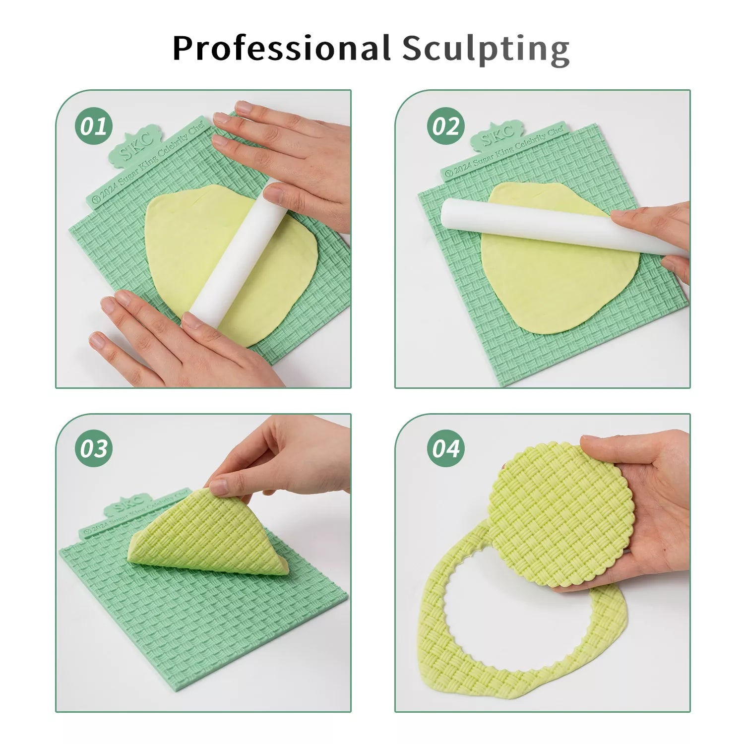 Woven Pattern Silicone Mold