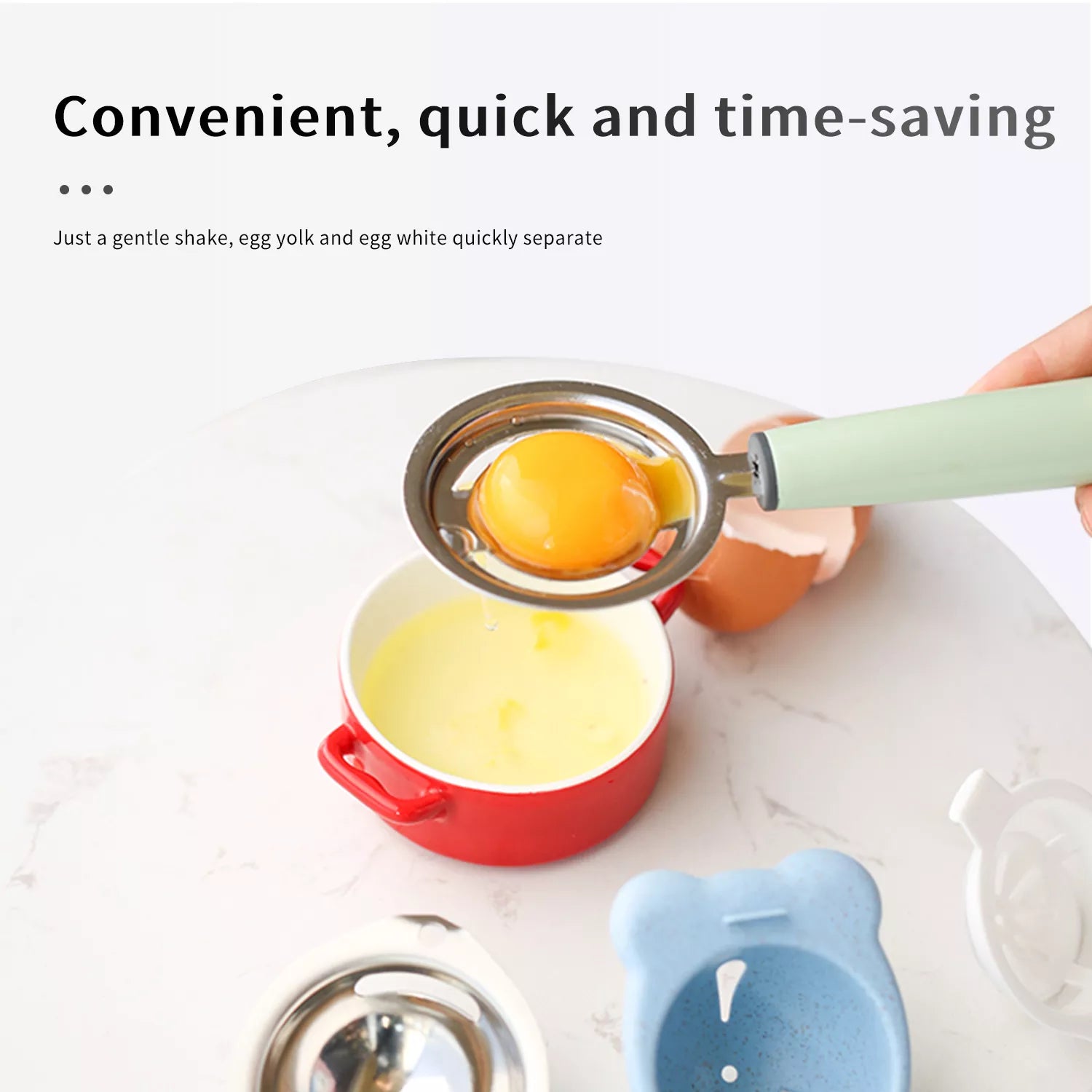 Handheld Egg Yolk Separator