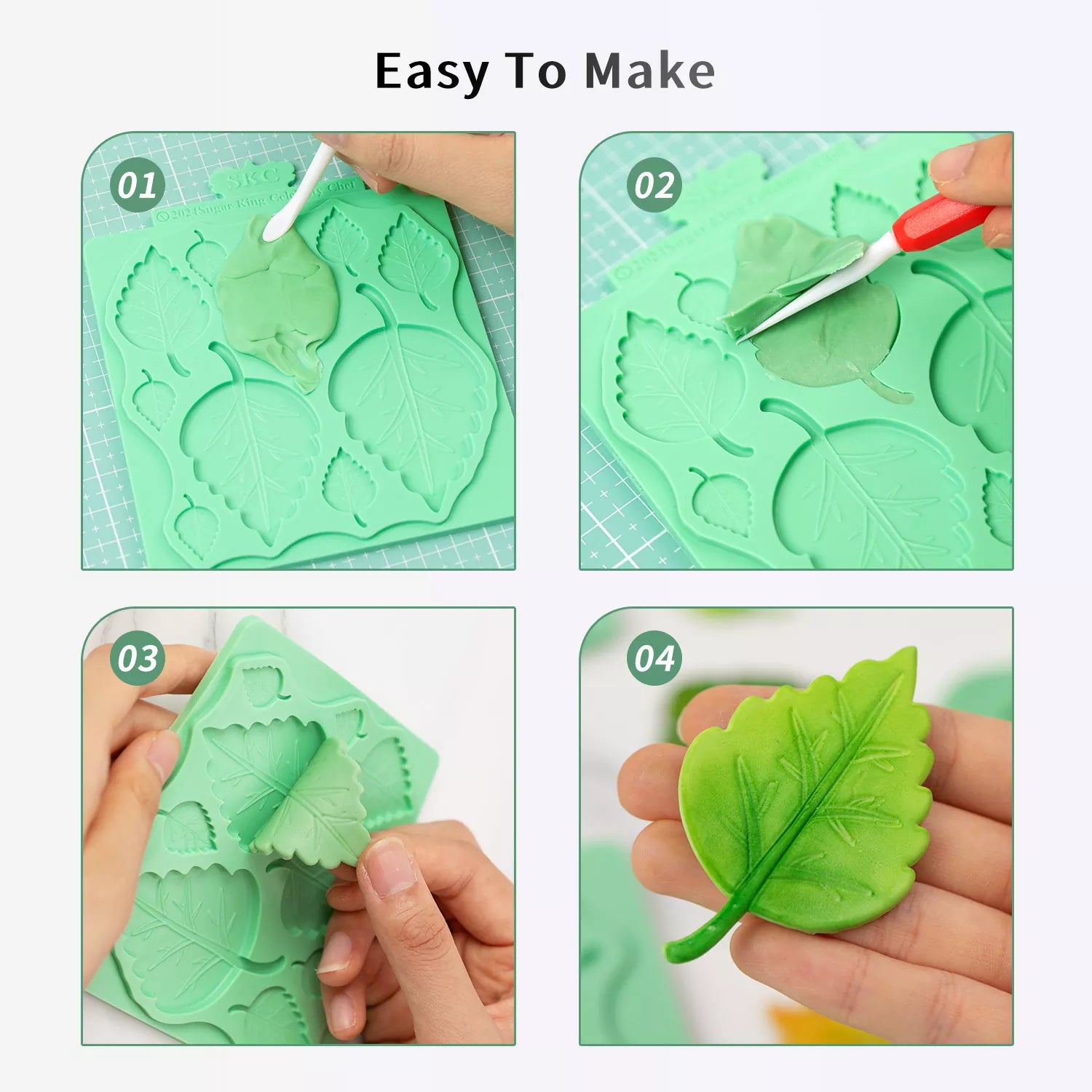Mainstream Universal Simulation Leaf Silicone Mold
