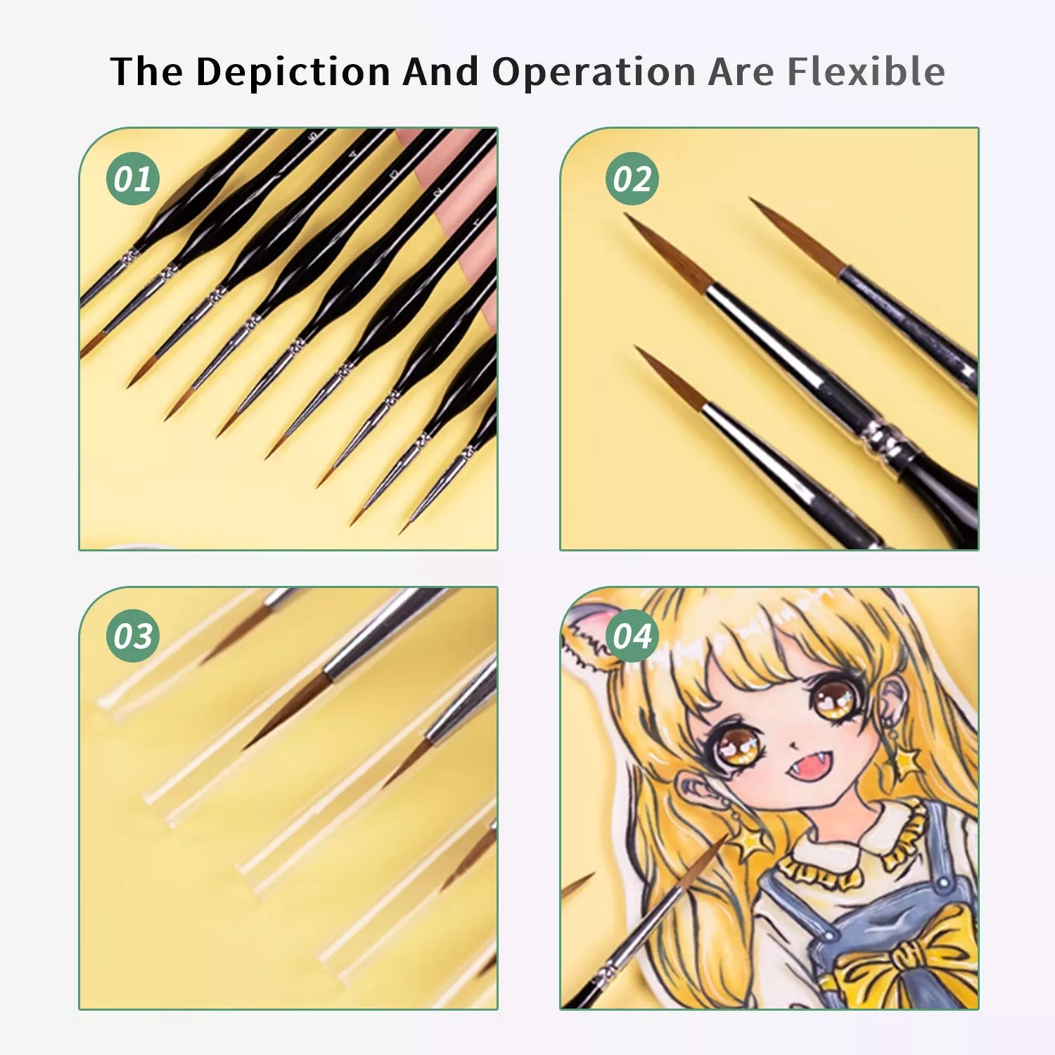 Cake Decoration 9-Piece Set of Outlining Pens