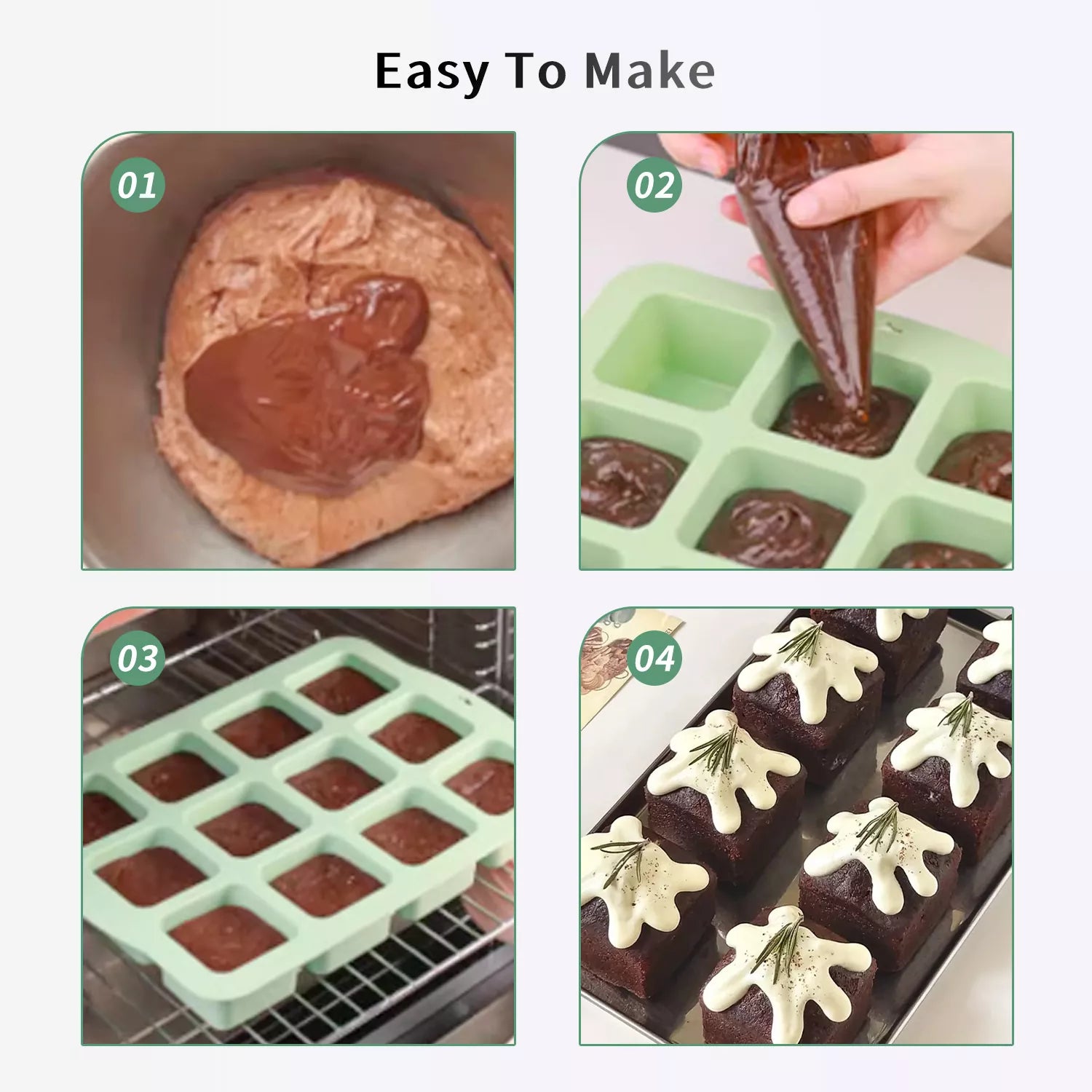 Silicone Brownie Pan