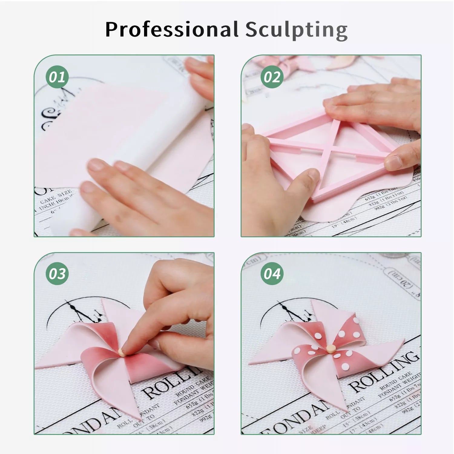 Paper Pinwheel Mold