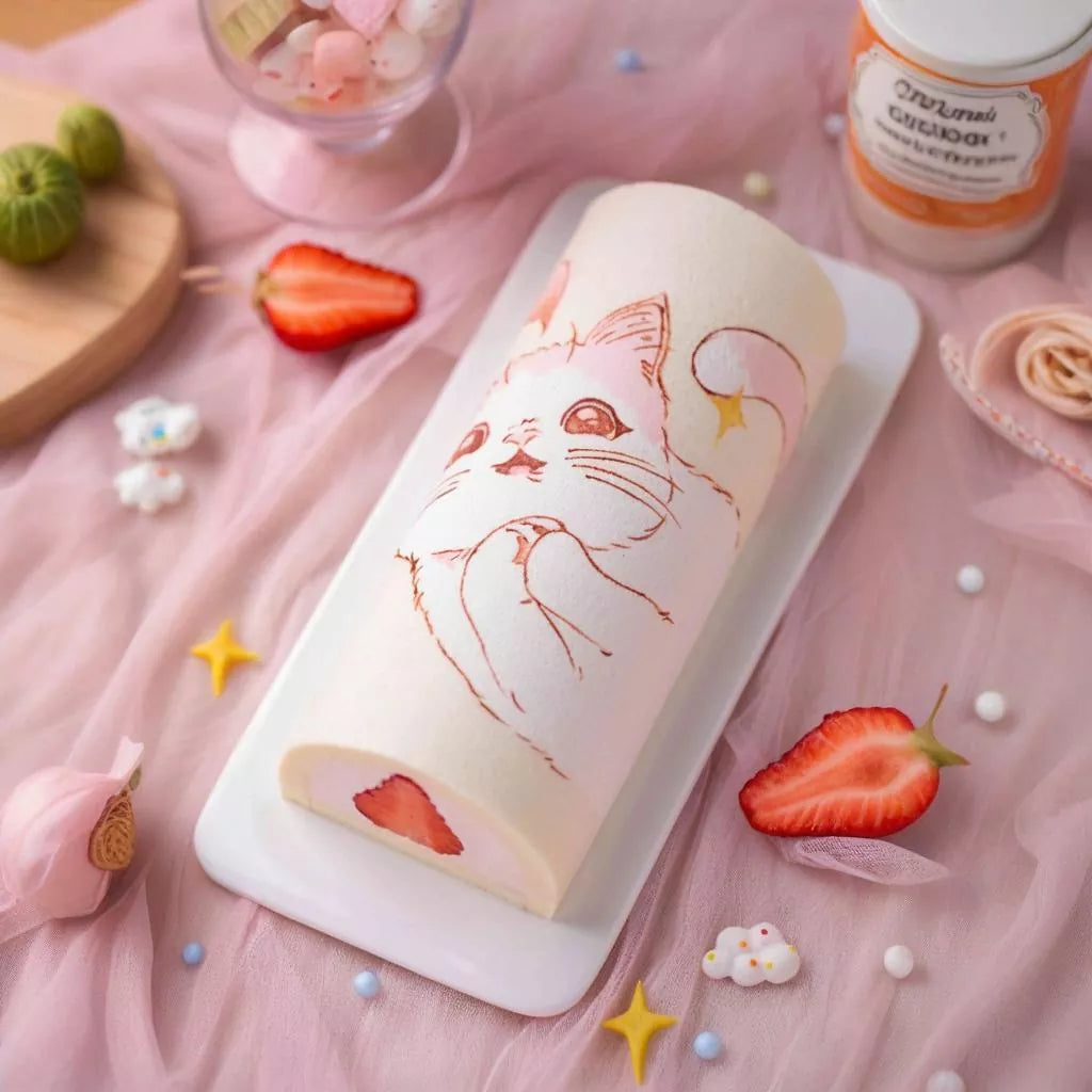 Delightful Kitten Cake Roll Masterclass