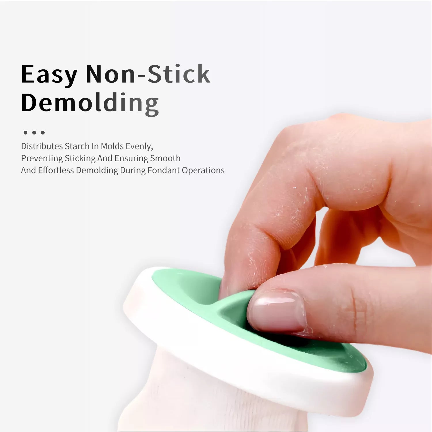 Anti-stick Powder Puff for Fondant Baking and Modeling