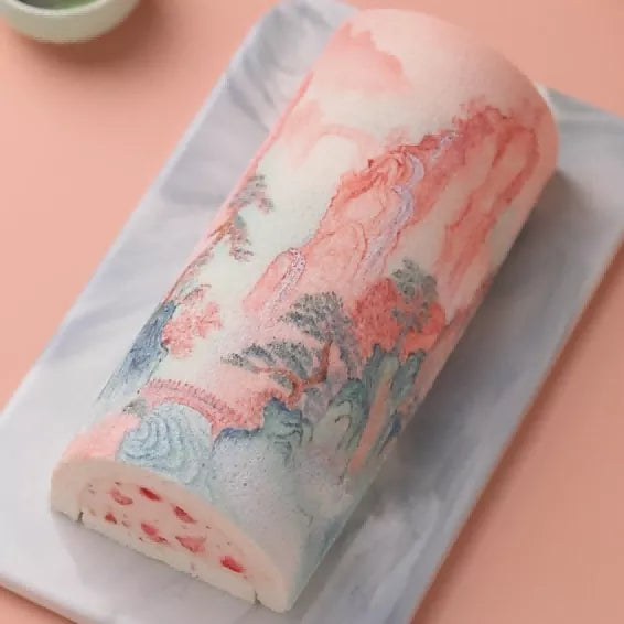 U-Shaped Cake Roll Pattern File