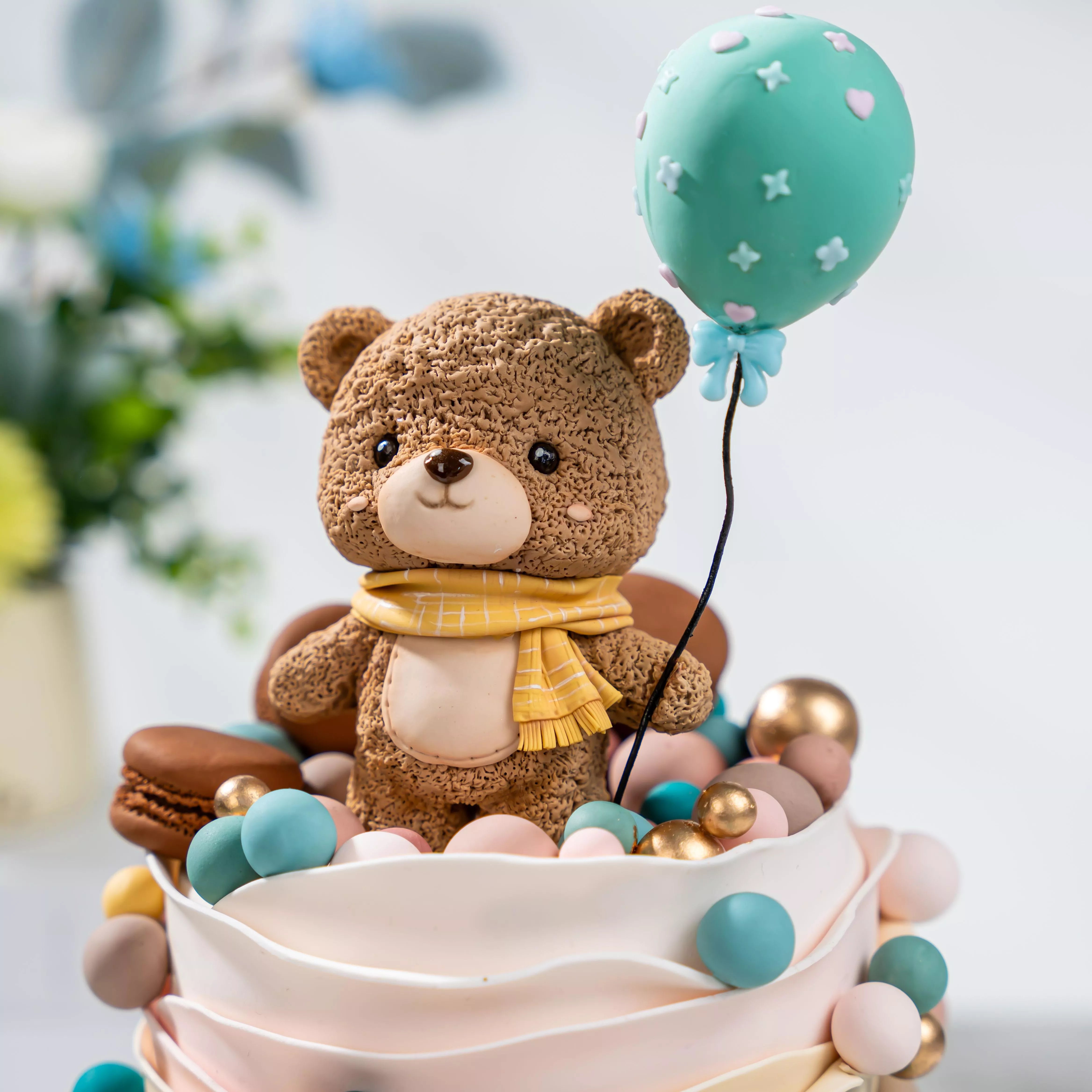 Plush Bear Cake Design Mastery